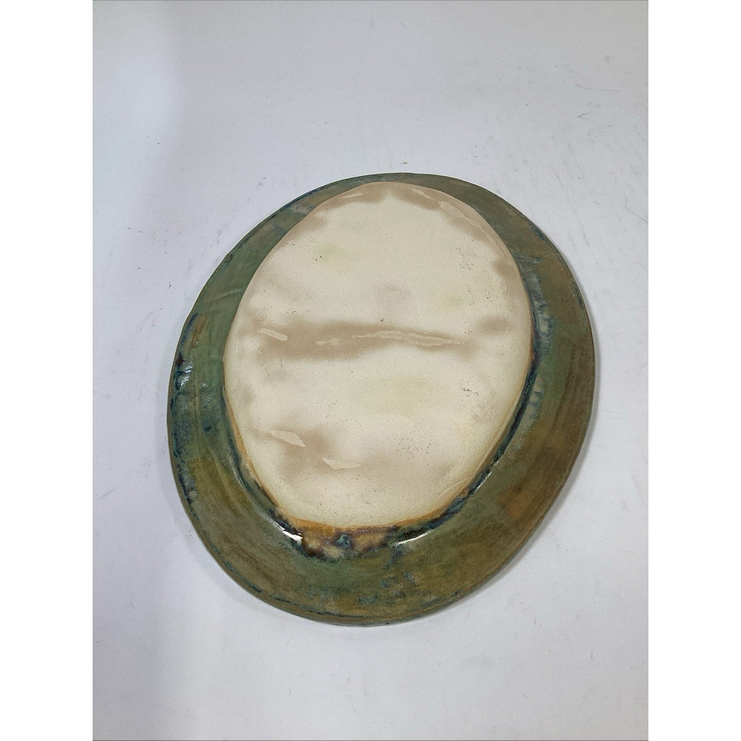 Lot Of 5 Handmade Studio Art Pottery - Platter, Bowls, Plate