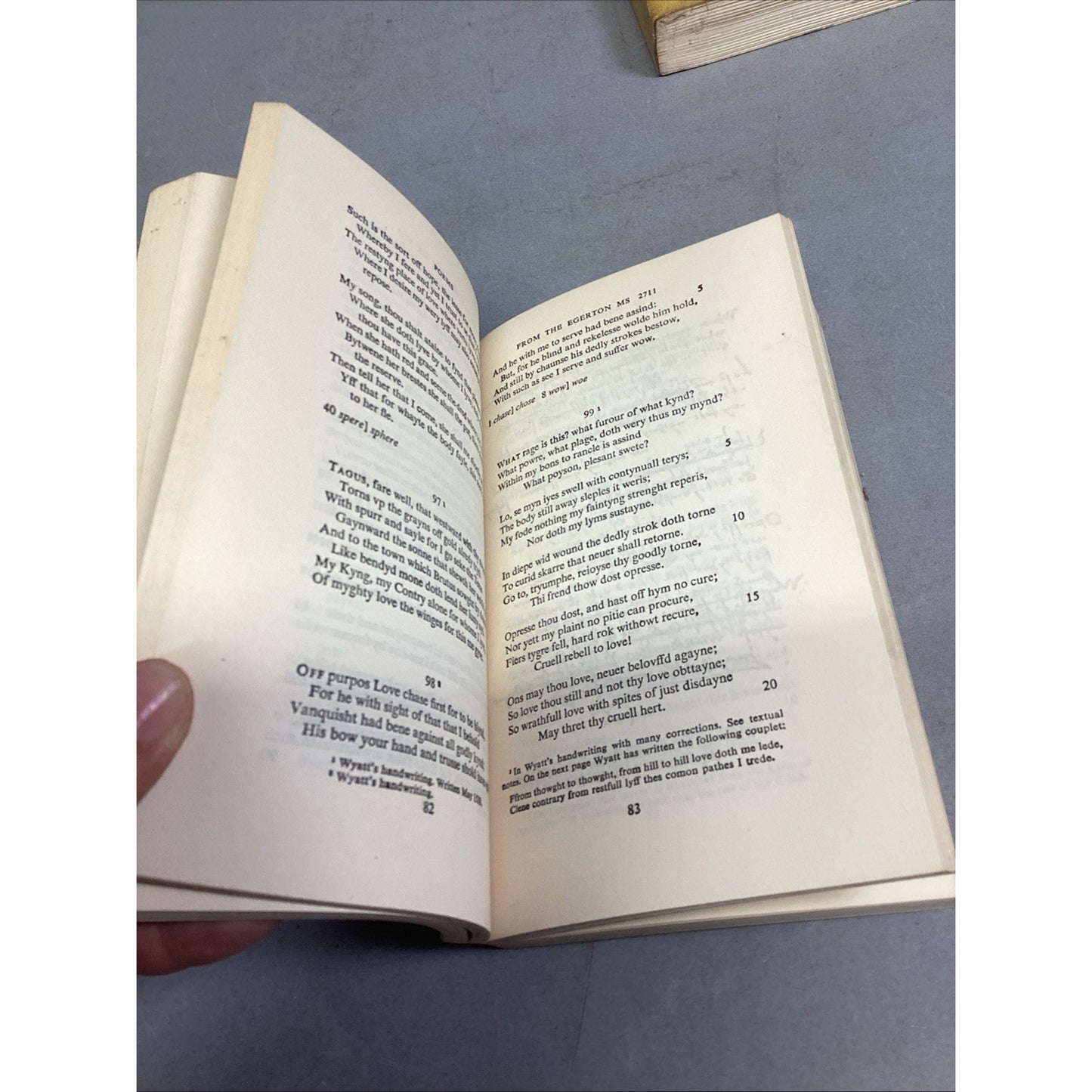 Collected Poems Of Sir Thomas Wyatt & Classic Theatre - Vol 1 - 6 Italian Plays