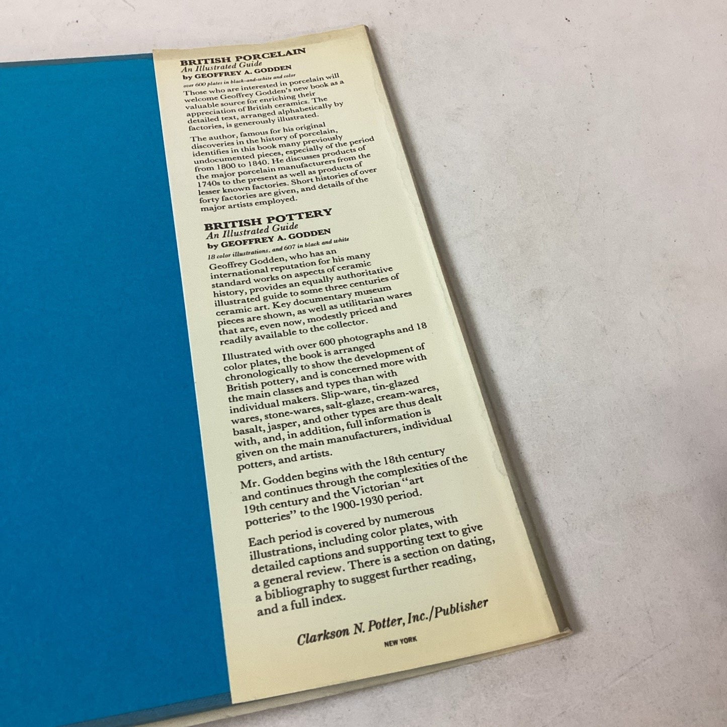 Royal Worcester Porcelain Book Henry Sandon Hard Cover - 1975