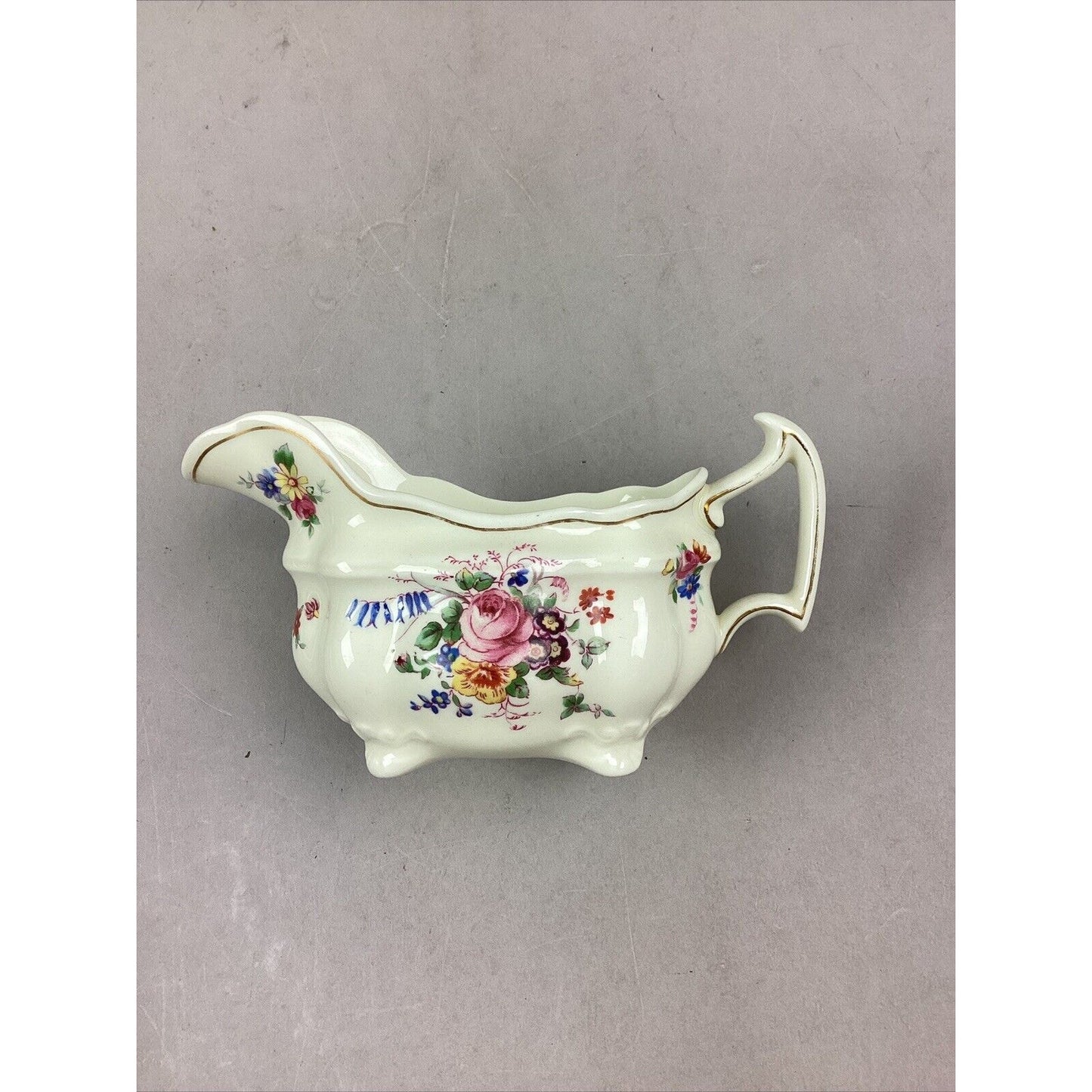 Vintage Royal Doulton Bone China ‘The Bristol’ Floral Creamer