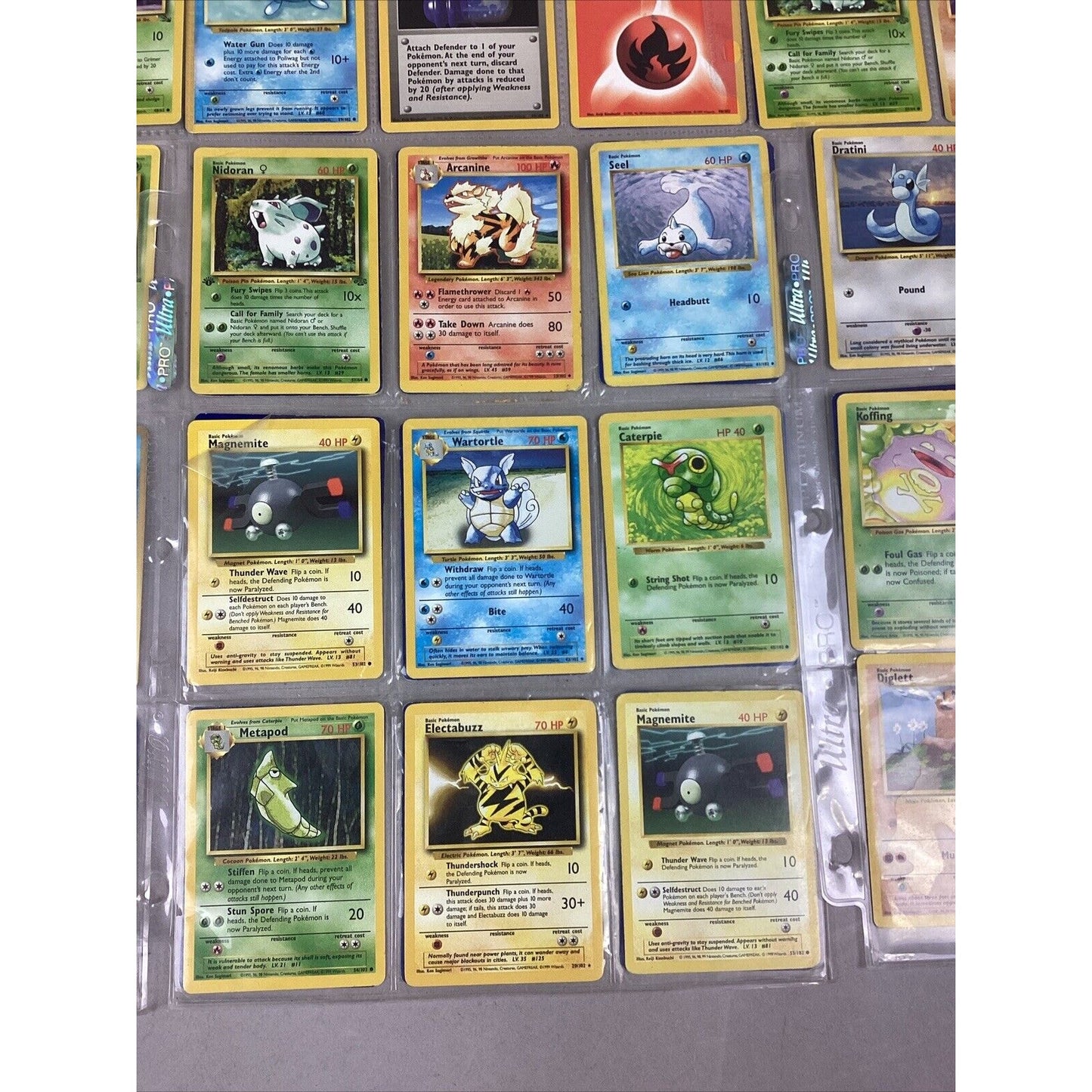 Lot Of 105 Collectible Pokémon Cards & 1 Sheet of Pokémon Stickers