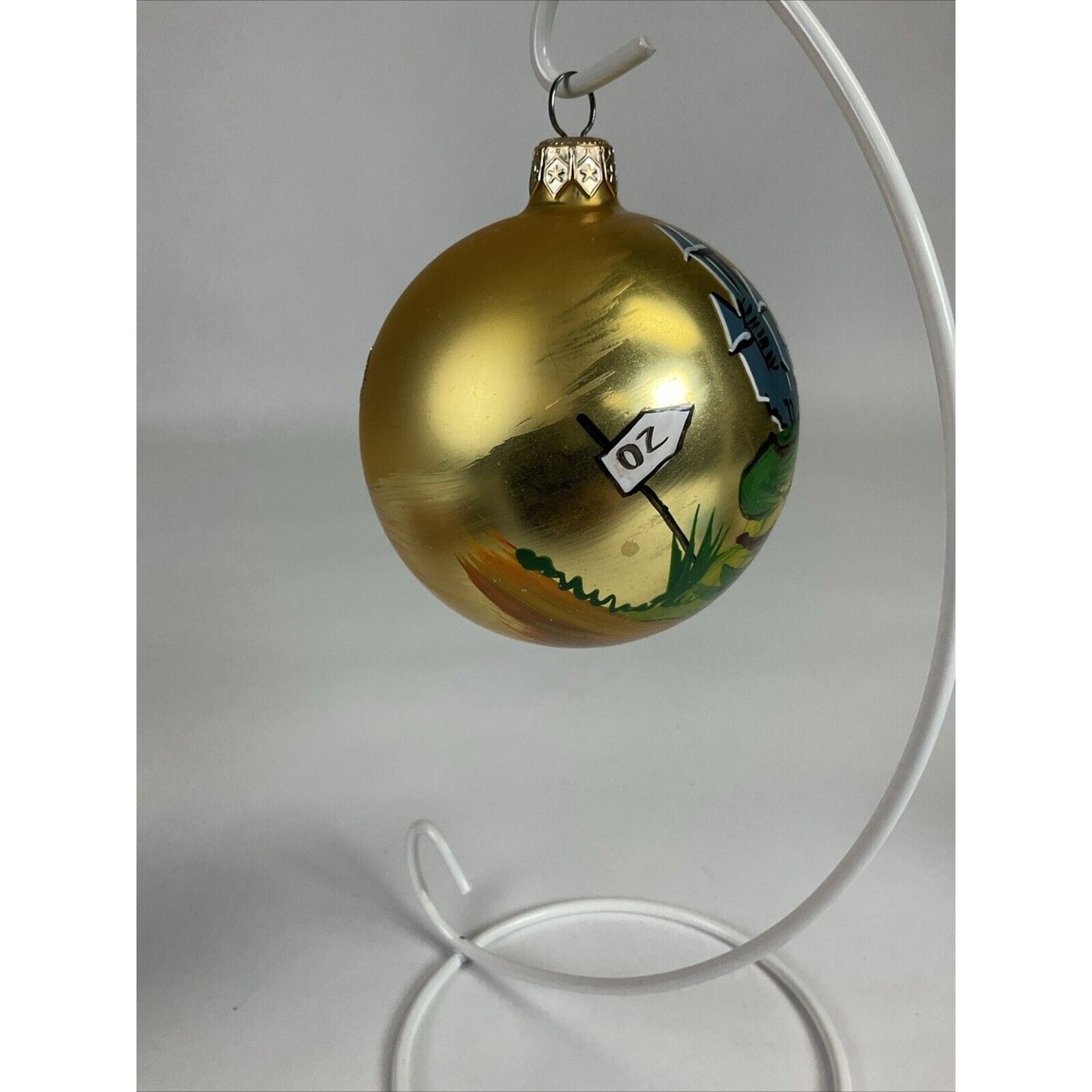 Kurt Aldler Emerald City Glass globe WIZARD OF OZ Ball Christmas Ornament