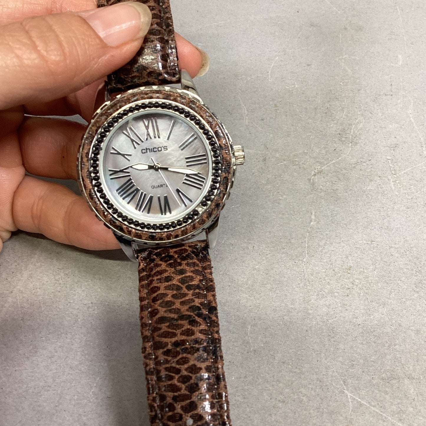 Chico’s SR626SW Watch W/ Rhinestones & Skagen Denmark #880LDDR Watch
