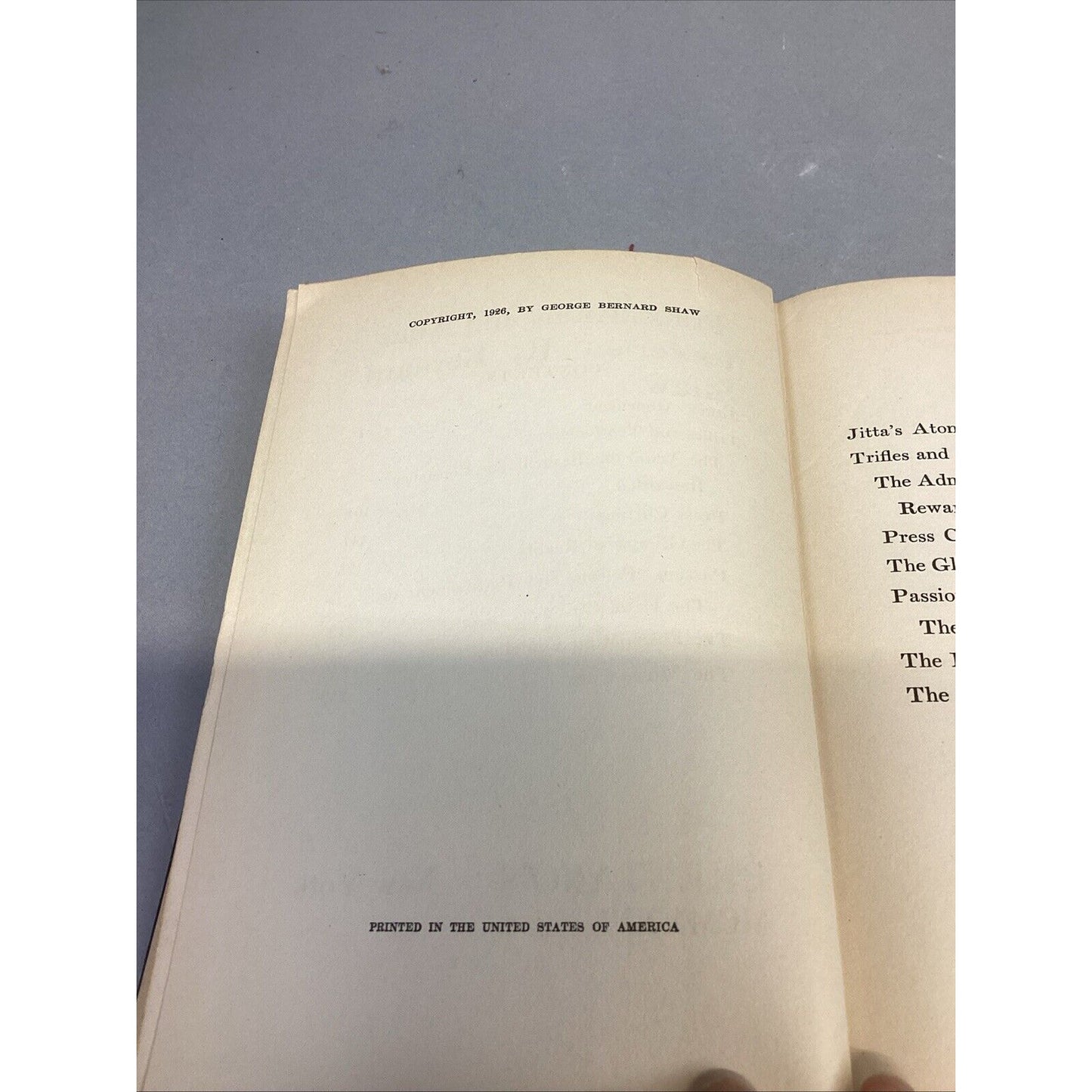Translations And Tomfooleries(1926)I & And All That #1066 (1936)