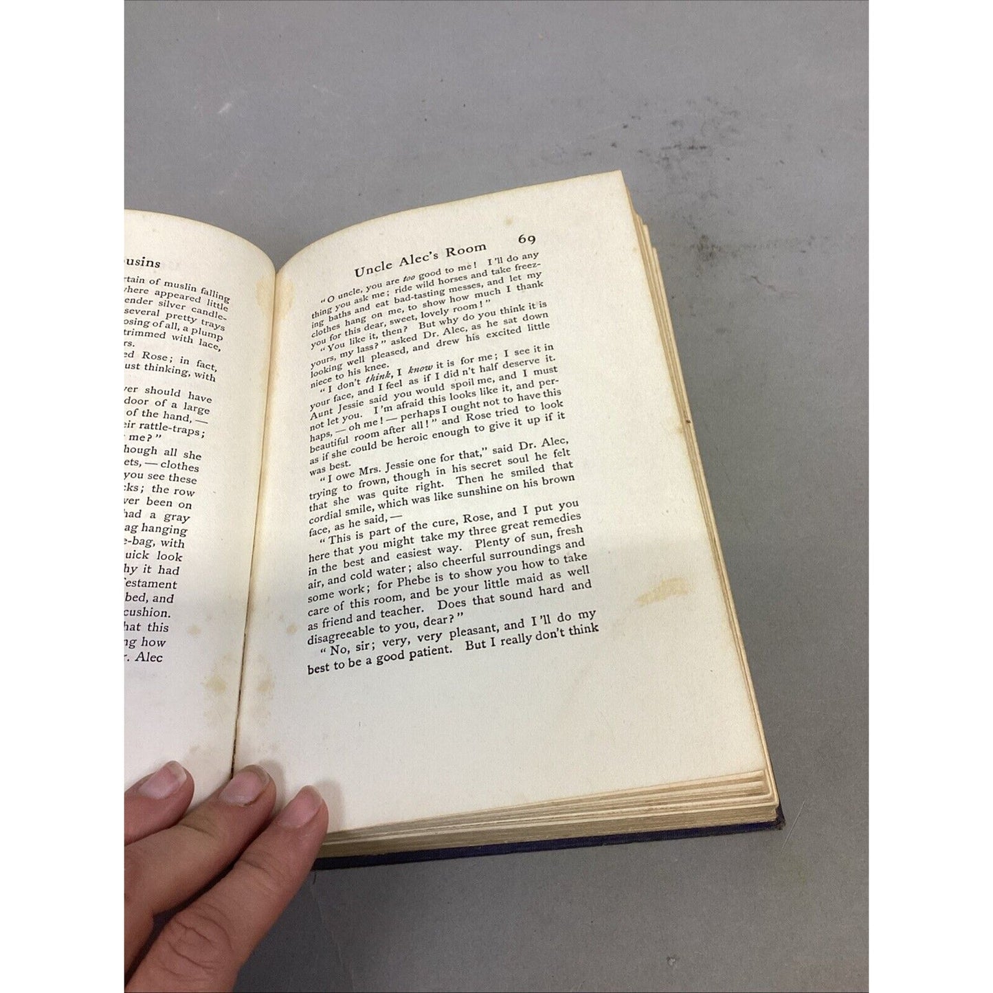 Eight Cousins by Louisa May Alcott 1927 Hardcover book Grosset & Dunlap