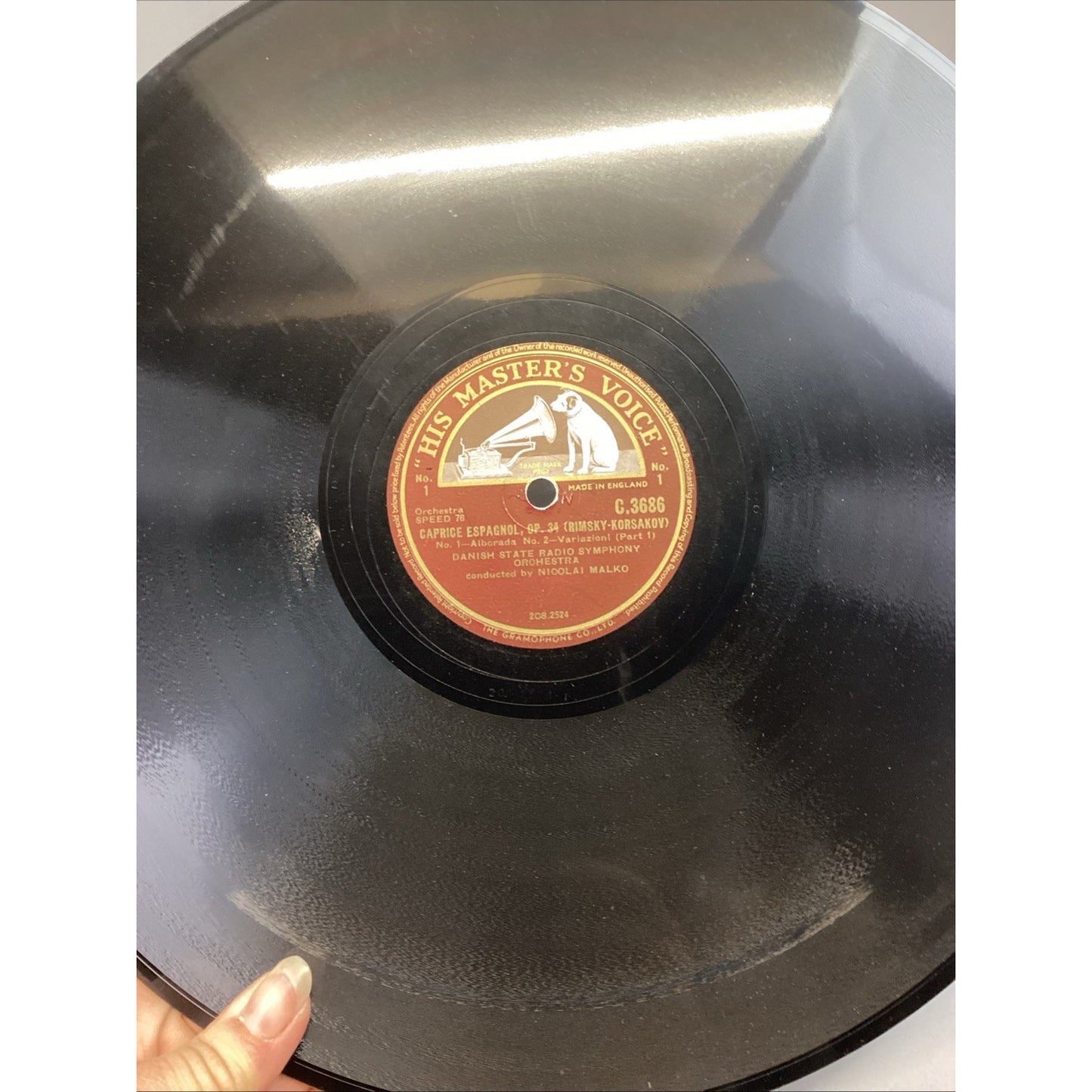 His Masters Voice Orchestras - (10) - Symphony, Boston, London Philharmonic