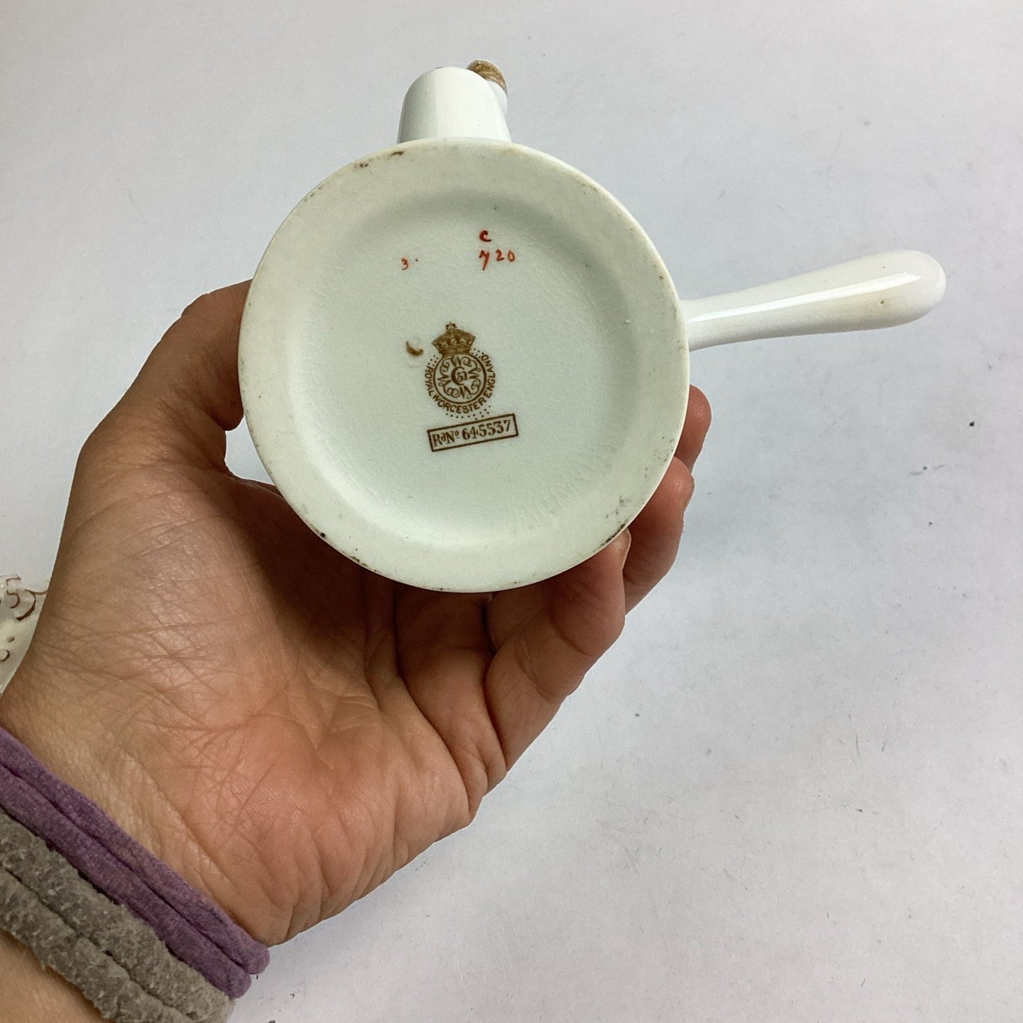 Royal Worcester Coffee Or Teapot With Handle - Made In England - #645537