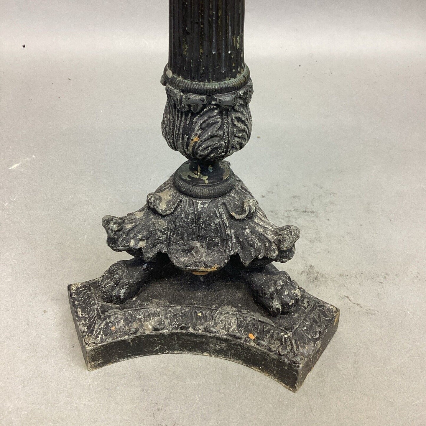 Antique Early 1900’s Candlestick Holder - 12.75”H