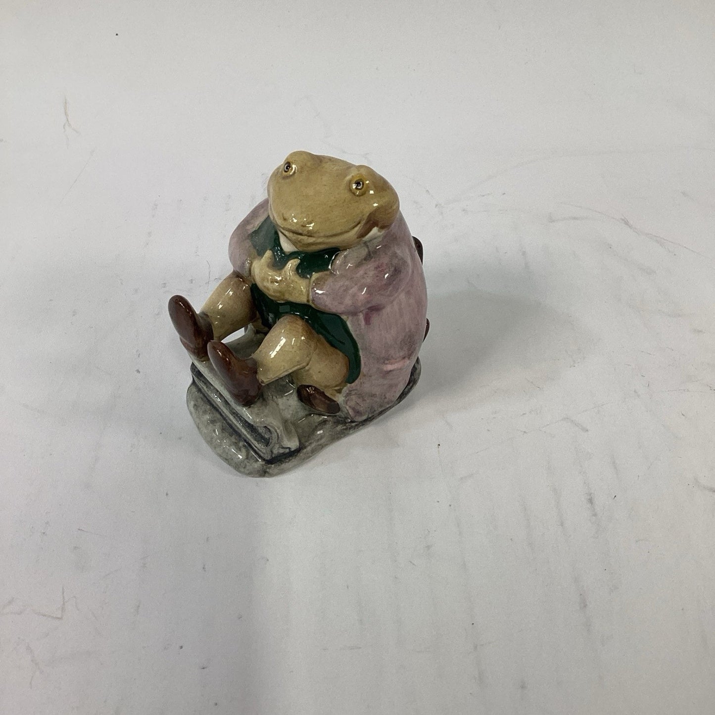 Beswick Beatrix Potter Mr Jackson Frog Figure 1974 UK Vintage Porcelain