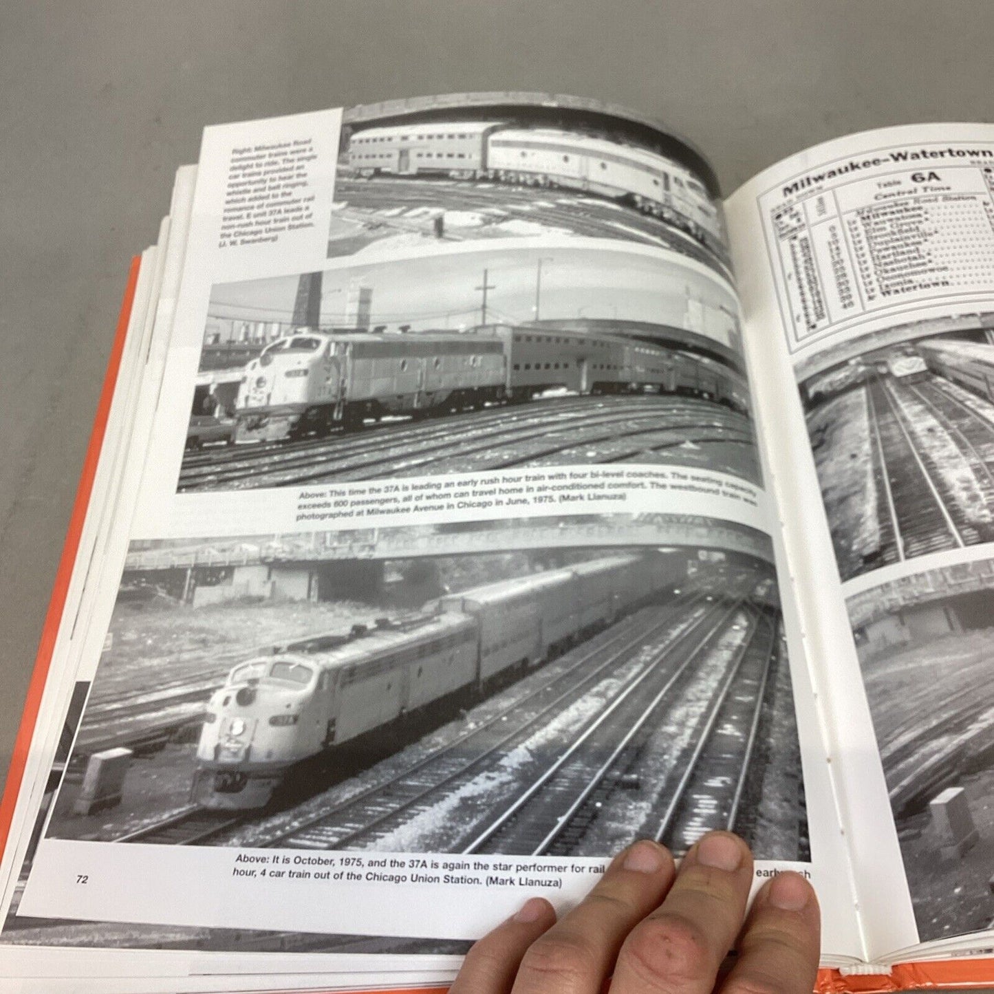 THE MILWAUKEE ROAD PASSENGER TRAIN SERVICES Hiawatha To Amtrak & Beyond