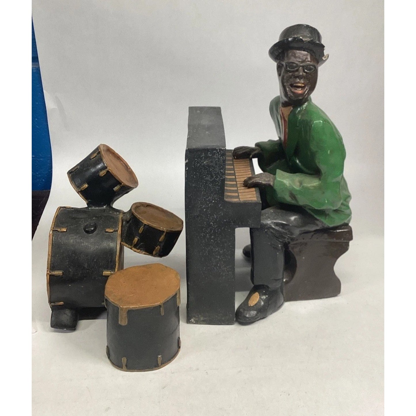 Jazz Musician Playing The Piano - Includes Drums
