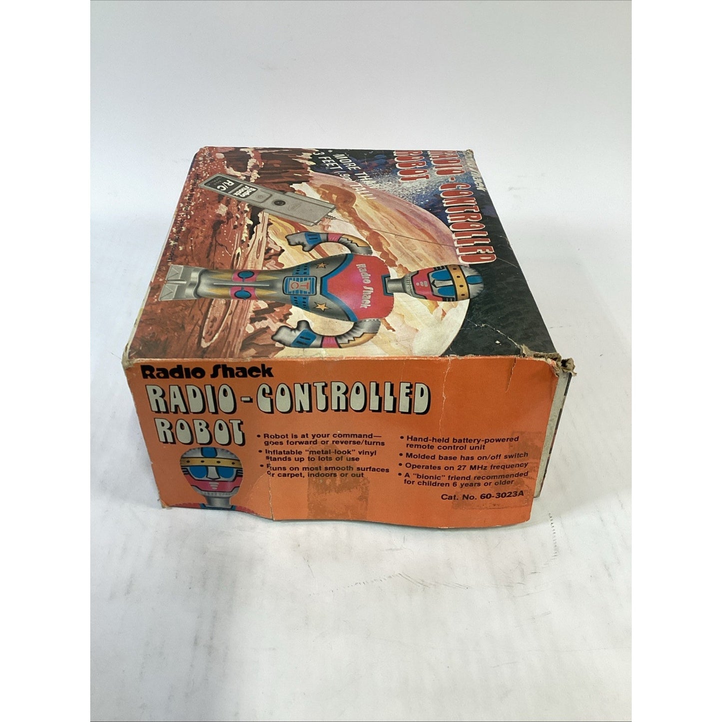Radio Shack Radio-Controlled Toy with Remote, Model 60-3023A Incomplete