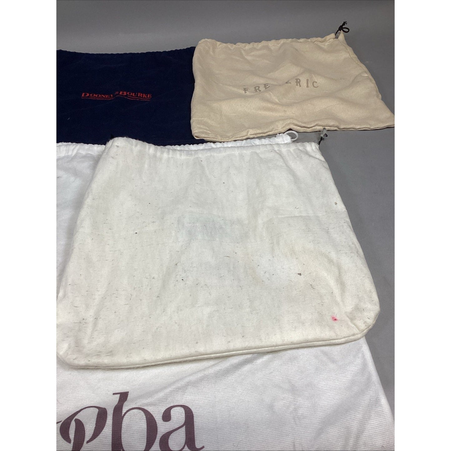 Lot Of 5 Dust Bags - Dooney & Bourke, Frederic, Kooba, Marianelli