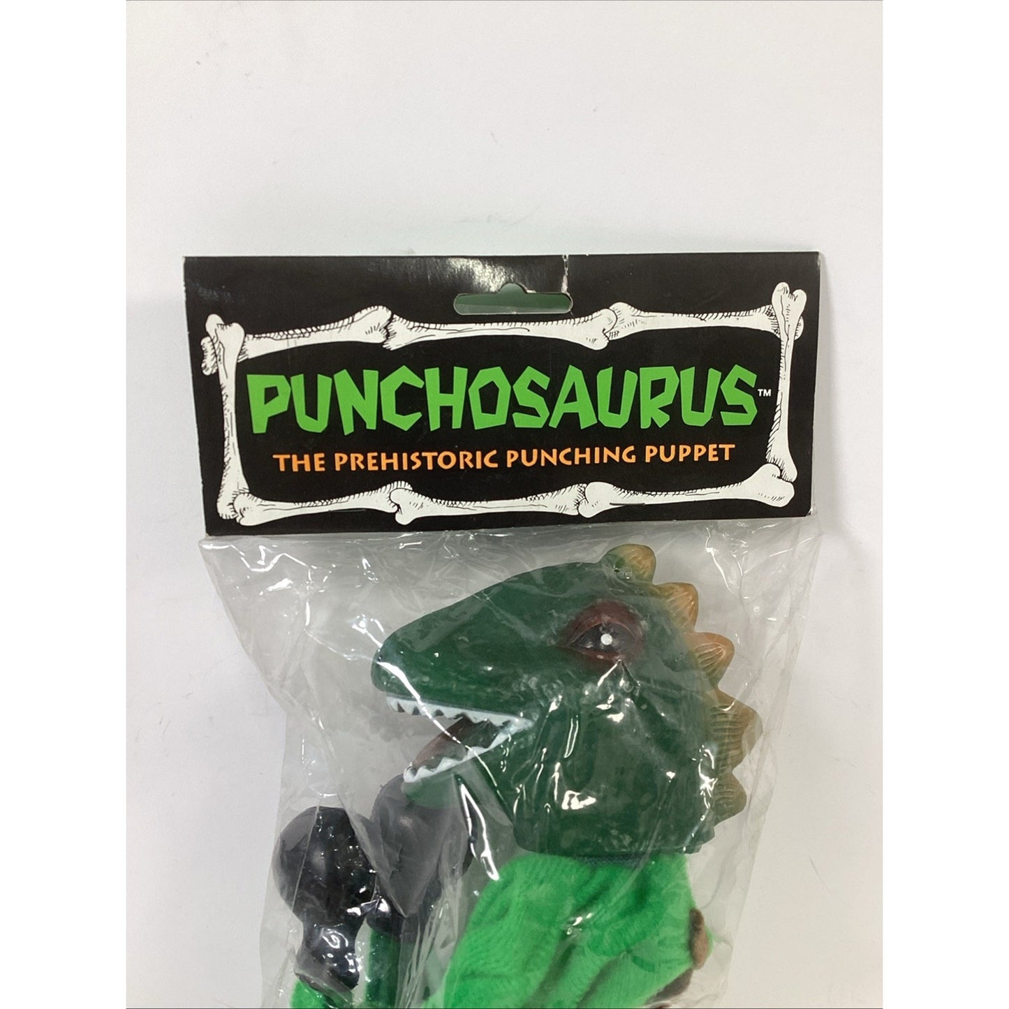 VTG NOS Rojus Boxing Punching Komodo Dragon Dinosaur Godzilla Lizard Puppet