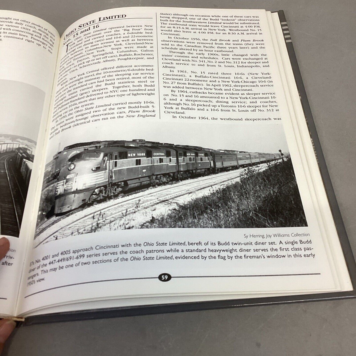 NEW YORK CENTRAL'S GREAT STEEL FLEET 1948-1967 By Geoffrey H. Doughty (1995 HC)