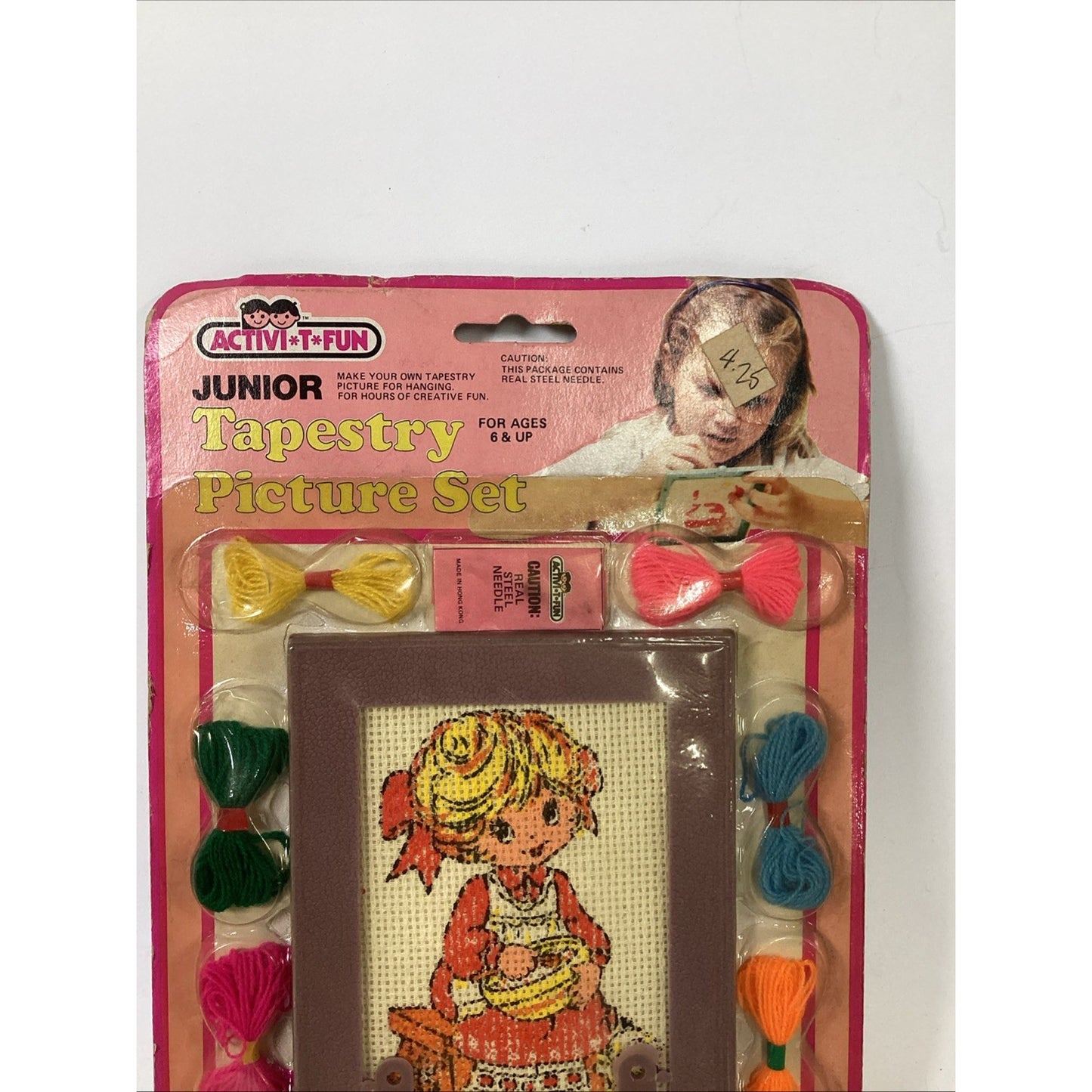 Vintage NOS Galoob Junior Tapestry Picture Set #9220
