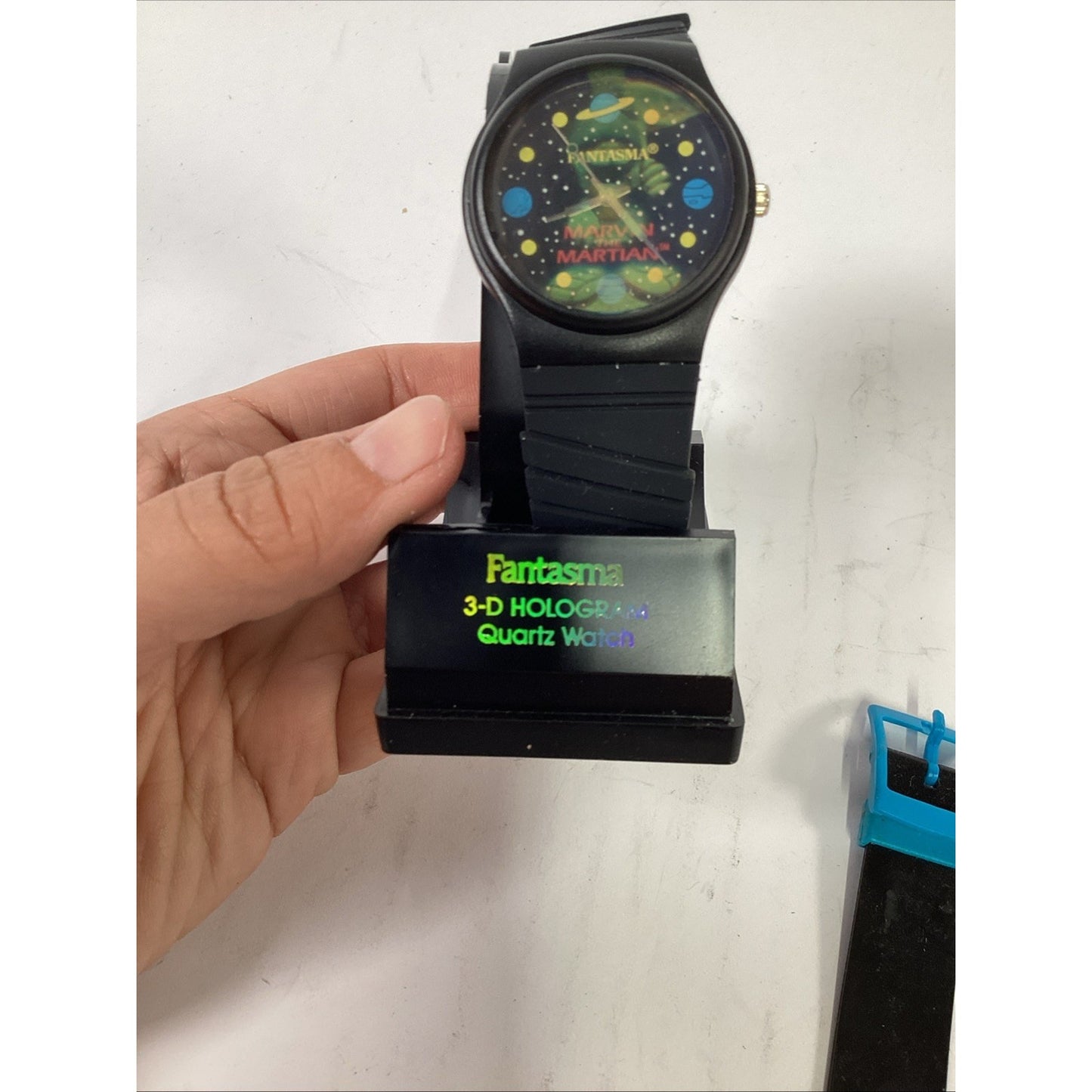 VTG 2 Marvin The Martian FANTASMA 3D Hologram Quartz Watch/Looney Tunes Watch