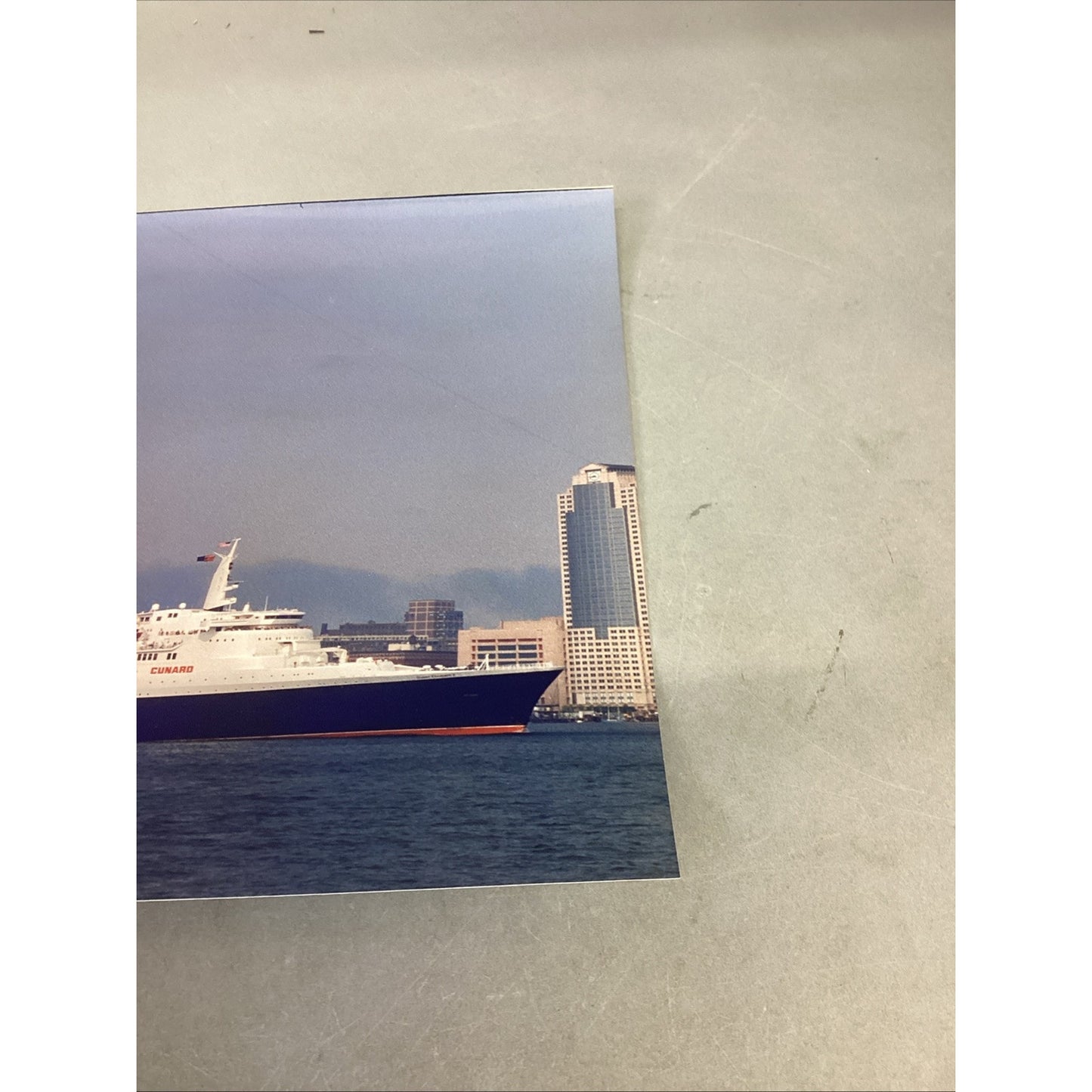 Queen Elizabeth 2 Ship Photograph - 14x11”