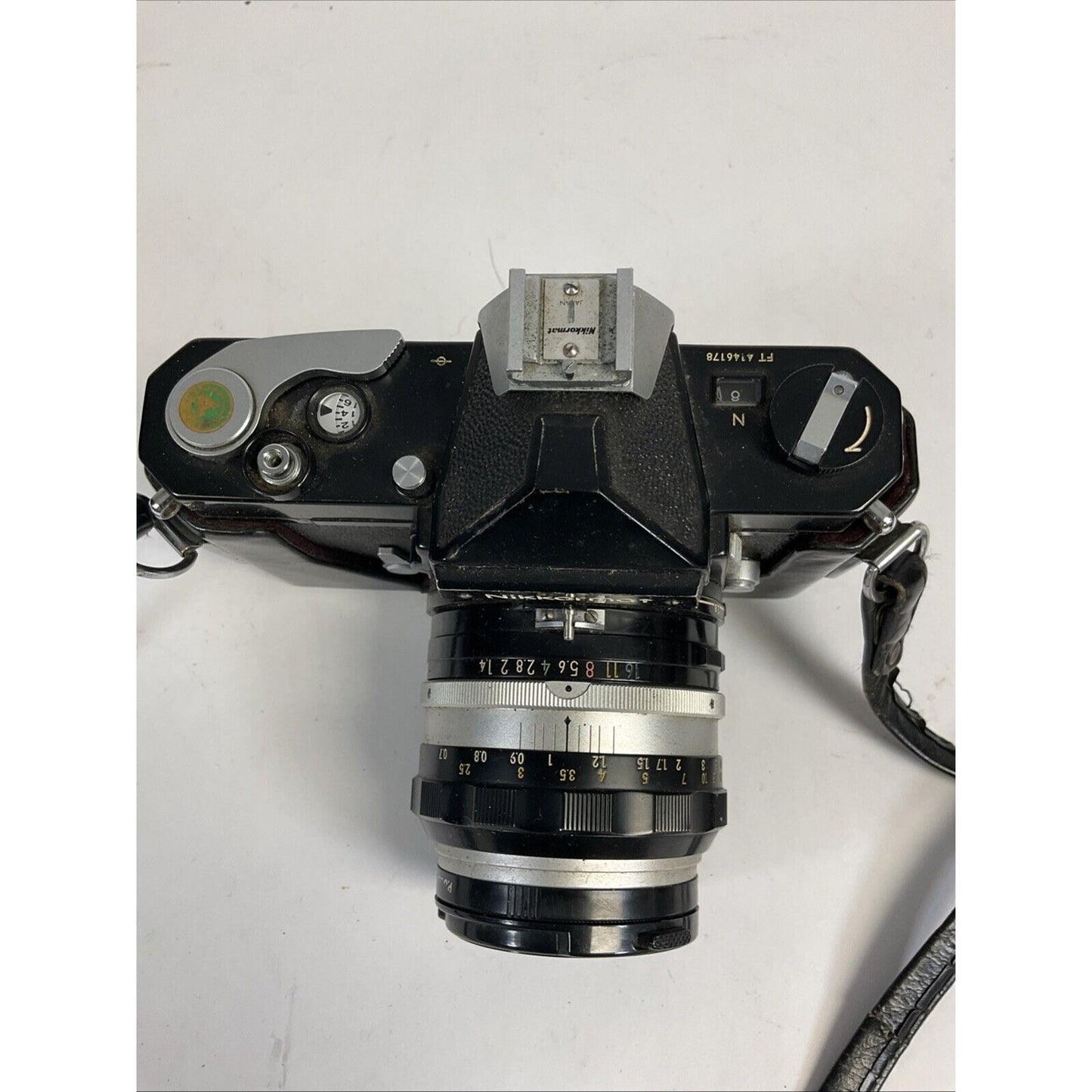 Nikkormat FT3 SLR Film Camera w/ Nikon NIKKOR 50mm f/2 Lens With Case