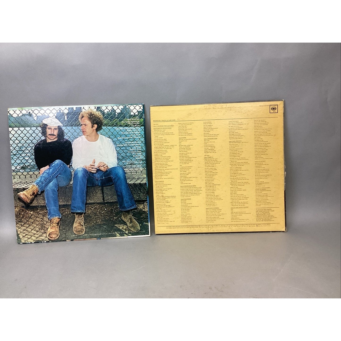 Simon & Garfunkel – Bookends 1968 - Columbia KCS 9529 Vinyl & Greatest Hits LPs