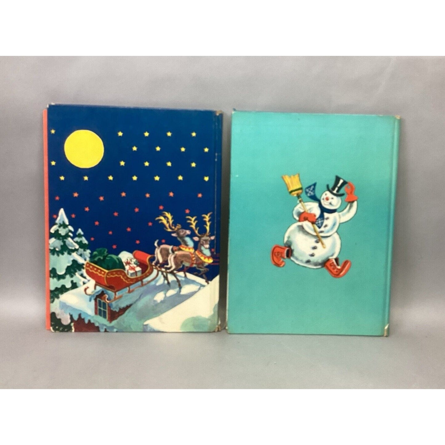 A Big Golden Book The Night Before Christmas (1950) & Frosty The Snowman (1951)