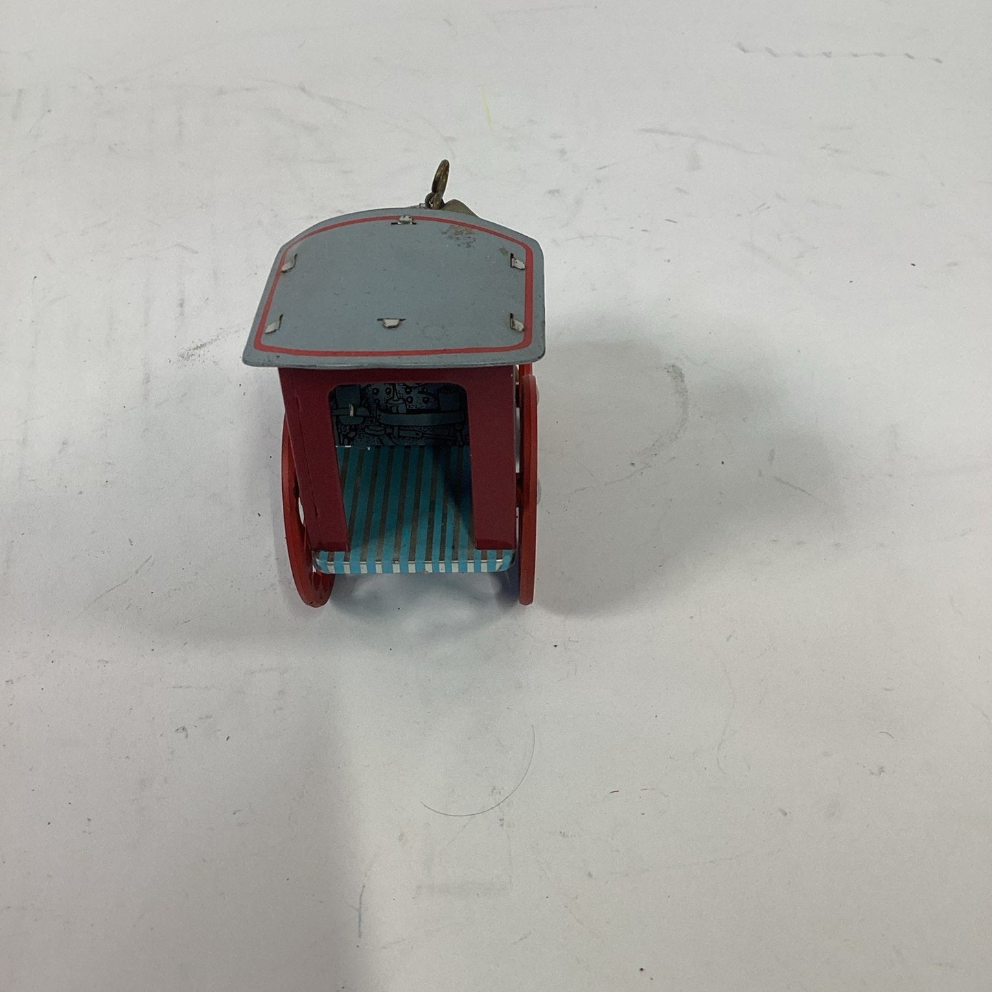 1987 Hallmark Cards Tin Train Ornament - NOS