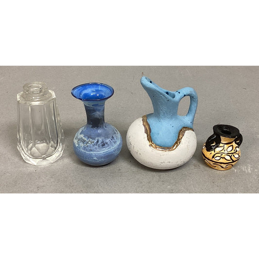Set Of 4 Vintage Vase And Water Jug Decorative Figurines