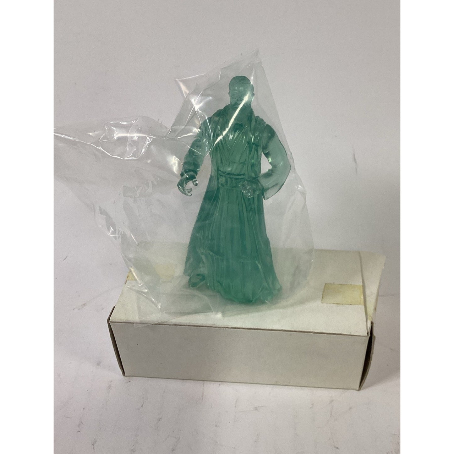 STAR WARS 1997 POWER OF THE FORCE OBI-WAN KENOBI GHOST SPIRIT FIGURE MAIL AWAY