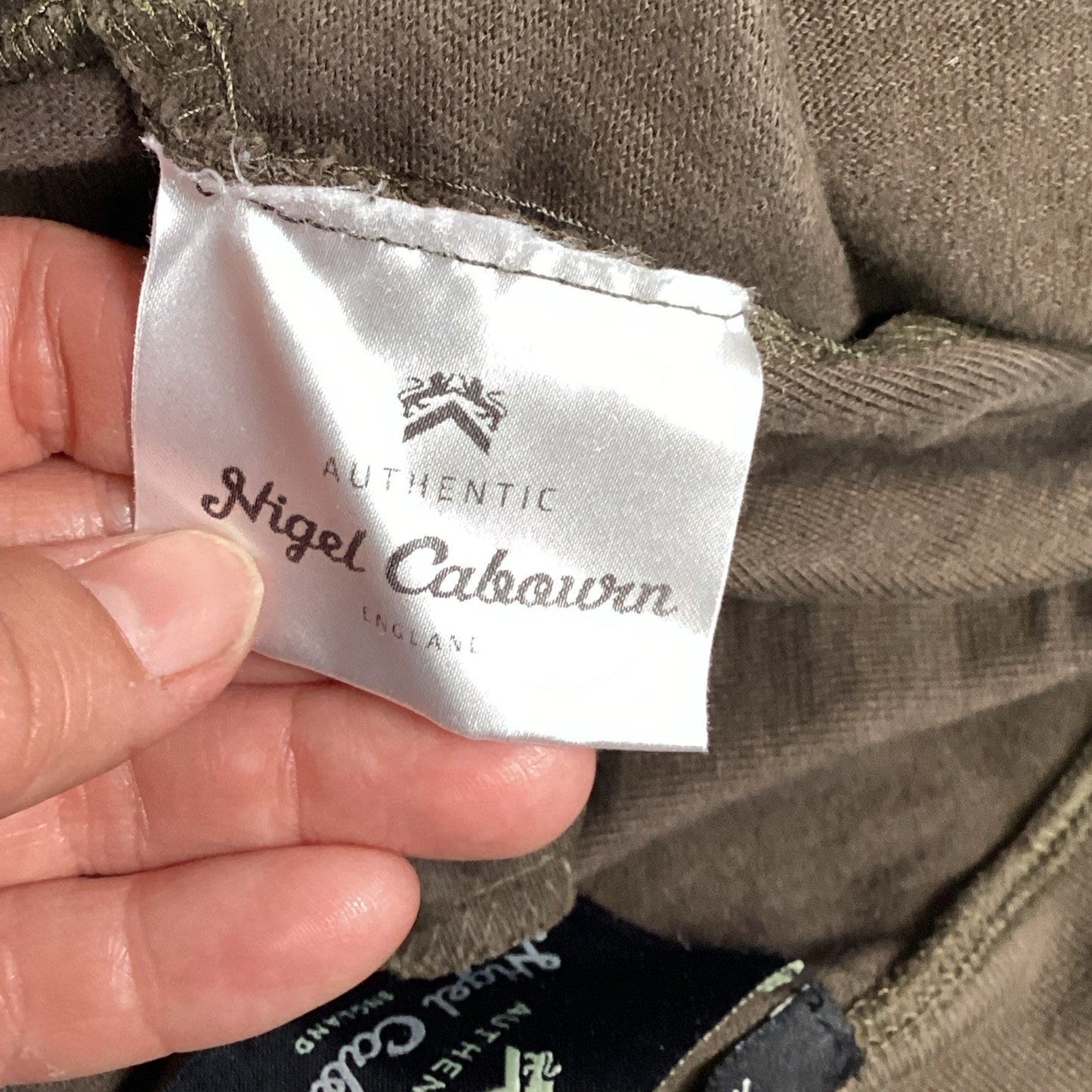 Authentic Nigel Cabourn Brown Cargo Pants - Men’s Size 34 - Made In England