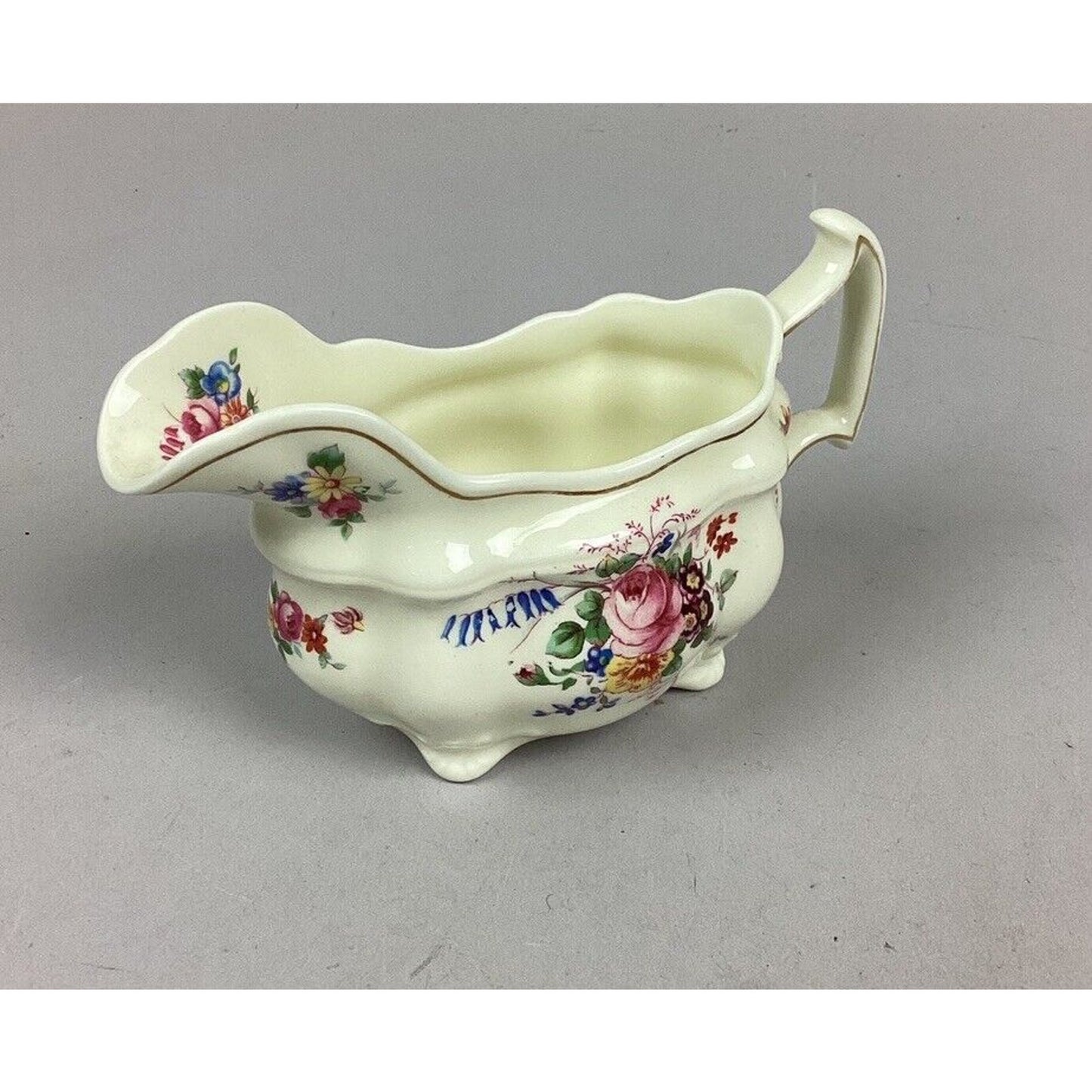 Vintage Royal Doulton Bone China ‘The Bristol’ Floral Creamer