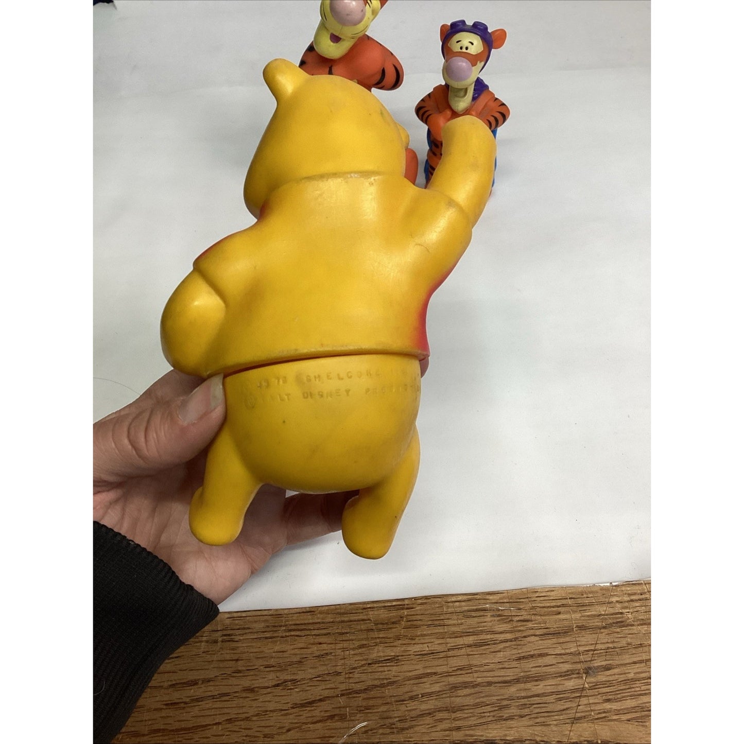 Lot Of 3 Vintage Winnie The Pooh And Tiger Figures