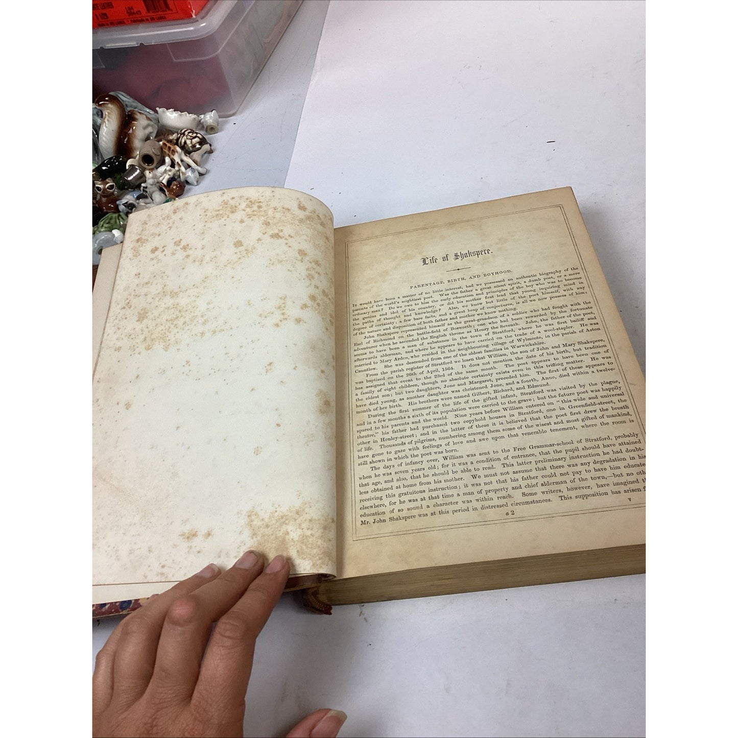 The Complete Works Of William Shakespeare - 1870’s Hardcover