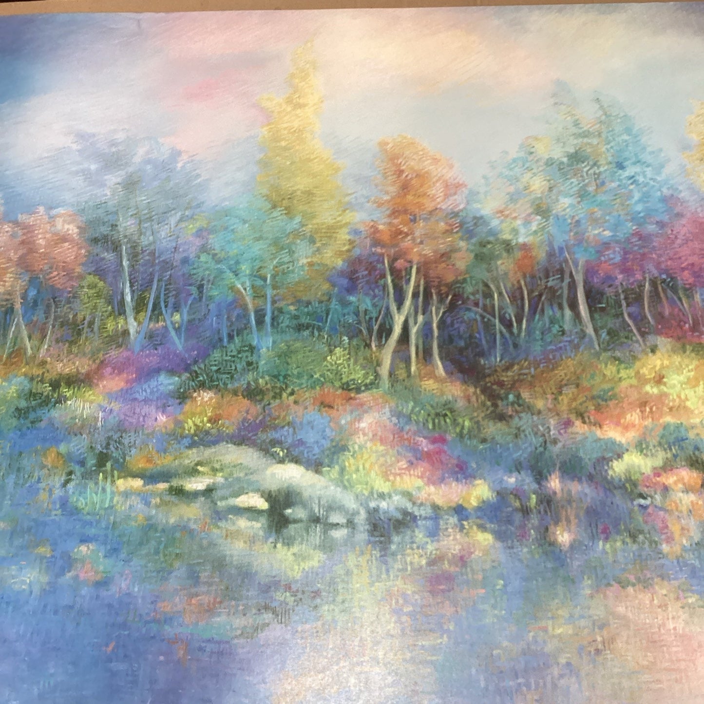 1986 Pastels Ruthellen Pollan Posters - 56x38”