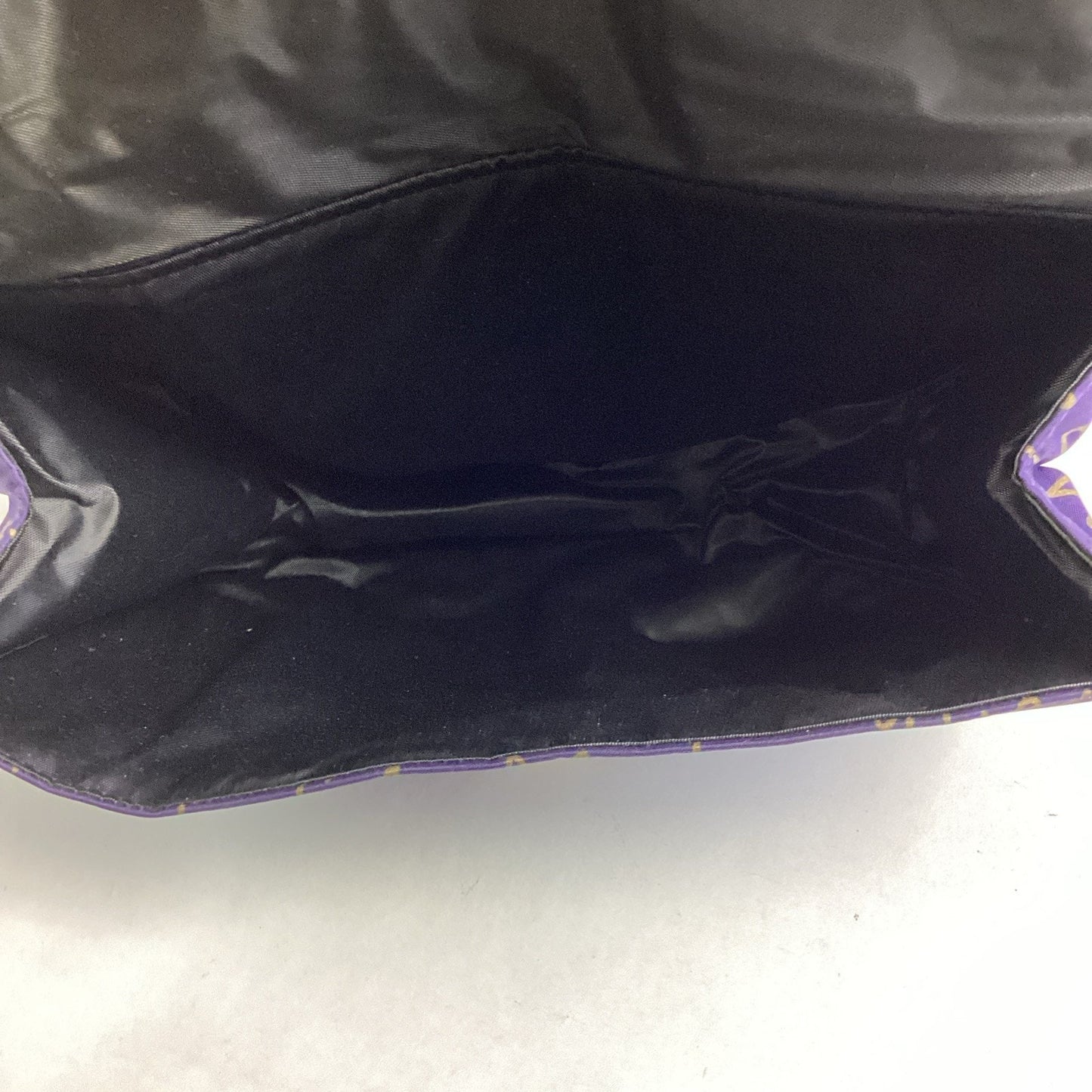 Yves Saint Laurent Purple Gold Perfume/Make Up Bag Pouch