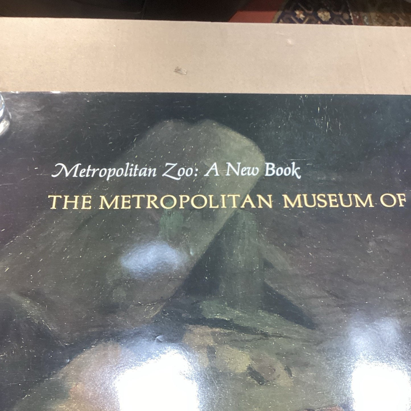 Metropolitan Zoo: A New Book Museum Of Art - Tiger And Cubs Poster - 41.25x29.75