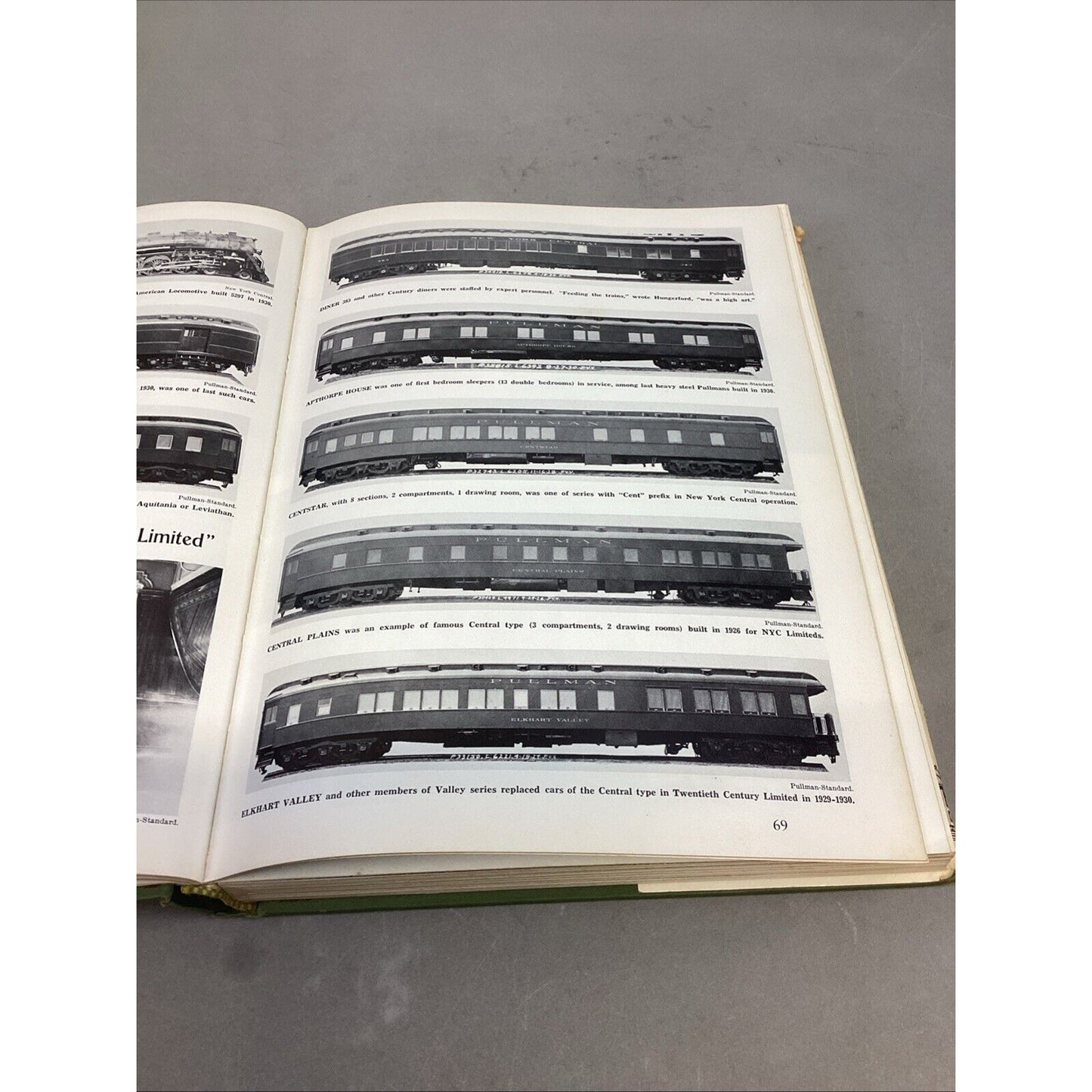 Some Classic Trains (Hardcover) by Arthur D. Dubin - From 1976 - Has 2 Foldouts