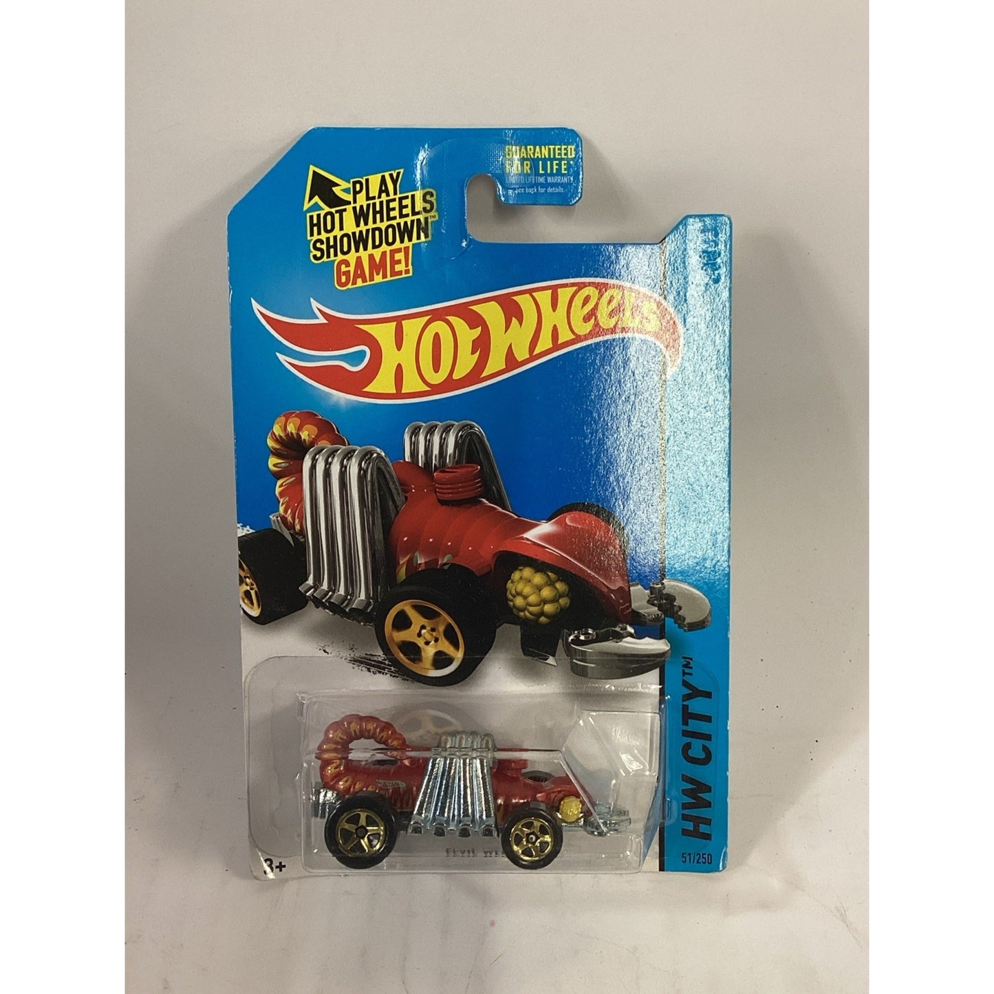 Hot Wheels Eevil Weevil HW City 2014 Series - Burnt Orange 1:64 - NOS