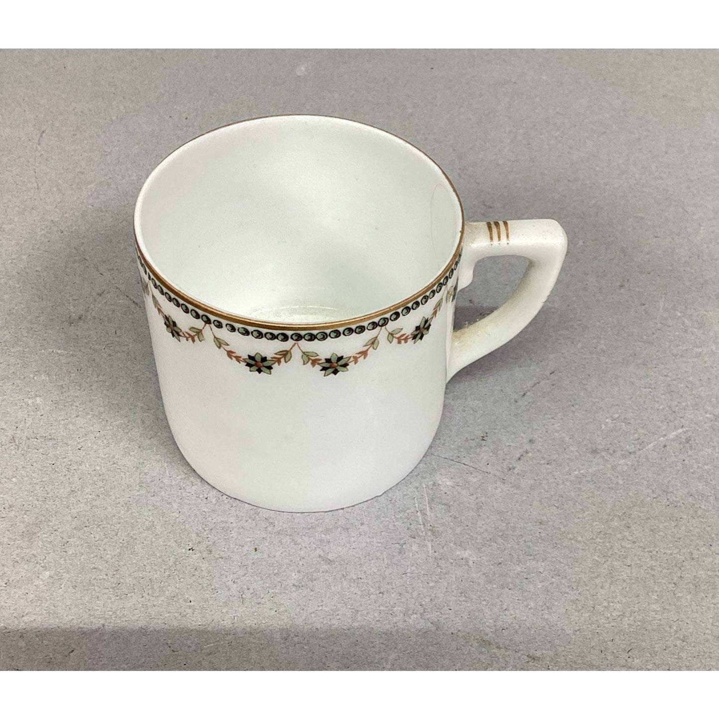 Vintage Porcelain Calais Cup And Saucer - Made In Czechoslovakia
