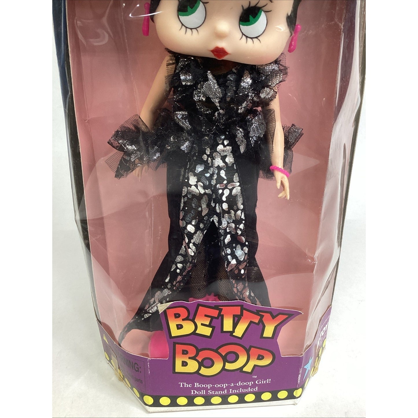 Vintage Betty Boop 1986 Limited Edition Doll W/ Stand - New