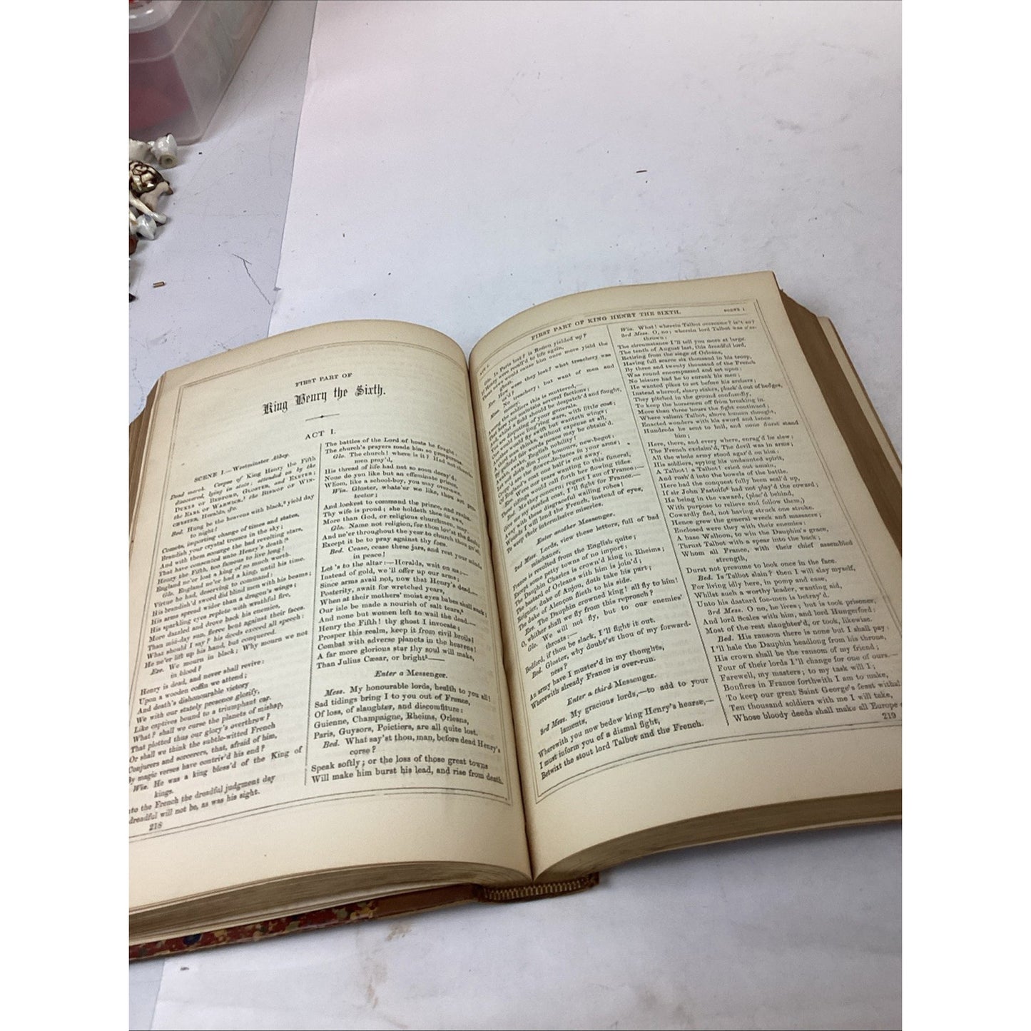 The Complete Works Of William Shakespeare - 1870’s Hardcover