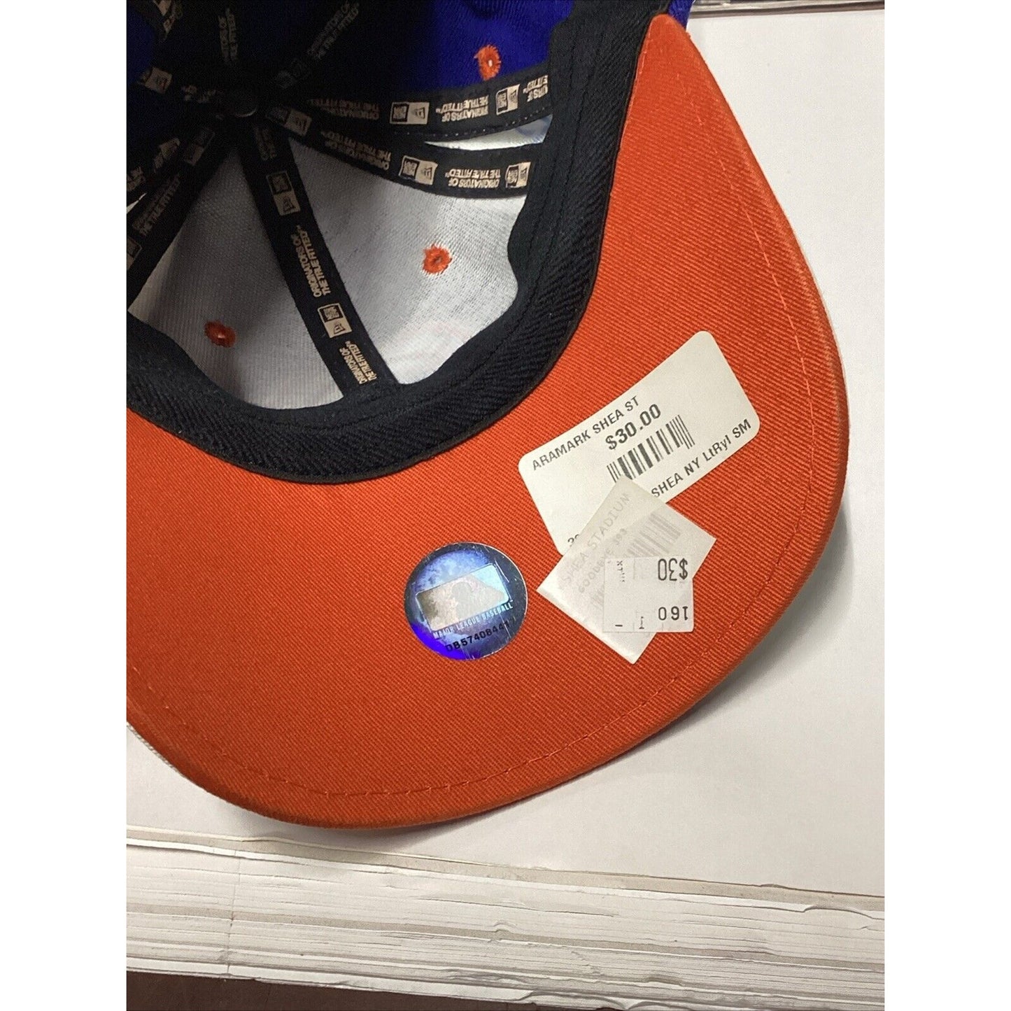 Mets Shea Stadium 1964-2008 Ball Cap W/ 3 Signatures - & 2 Catalogs