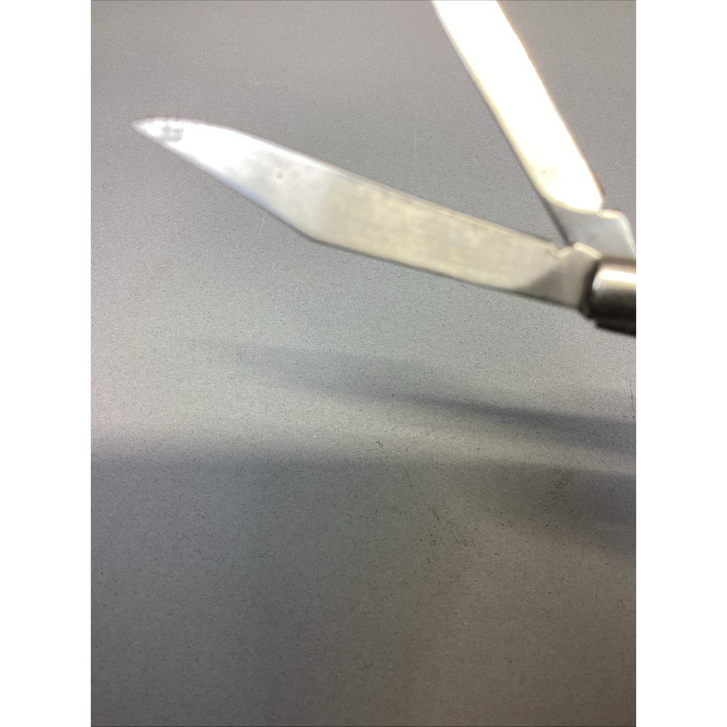 VINTAGE IMPERIAL PROV USA 851 DE - 2 BLADE DIAMOND EDGE STAINLESS POCKET KNIFE