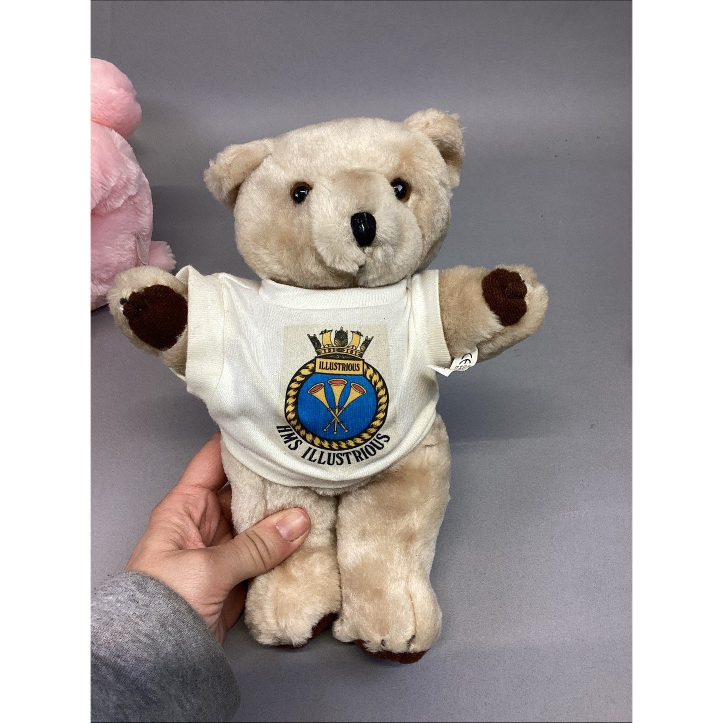 Set Of 5 Vintage Plush Bears/Cabbage Patch Dog - Alcatraz, PA Commonwealth Bears