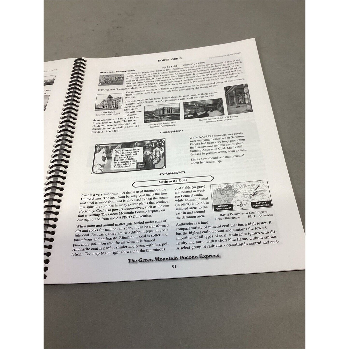 The Green Mountain Express Pocono Express Route Guide Route Of The Phoebe Snow