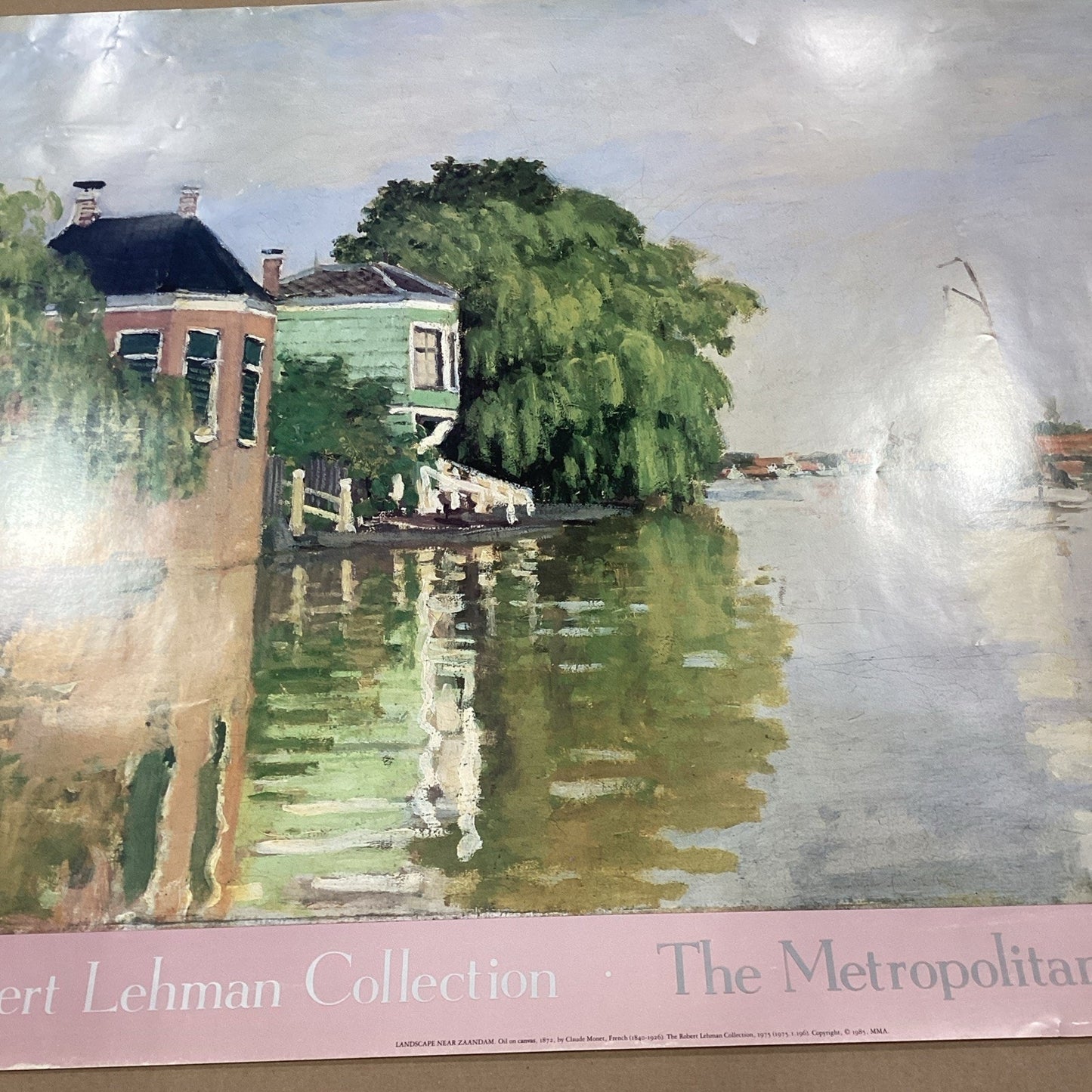 Robert Lehman Collection Poster 1985 Metropolitan Museum Of Art - 41.75x30”