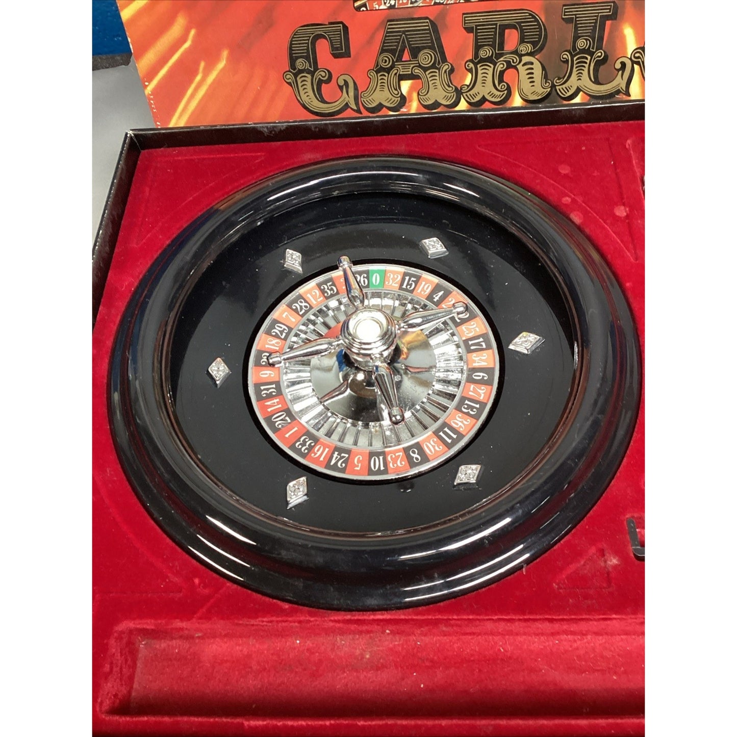 Vintage Peri Monte Carlo Roulette Wheel - Classic Casino Game Collectible