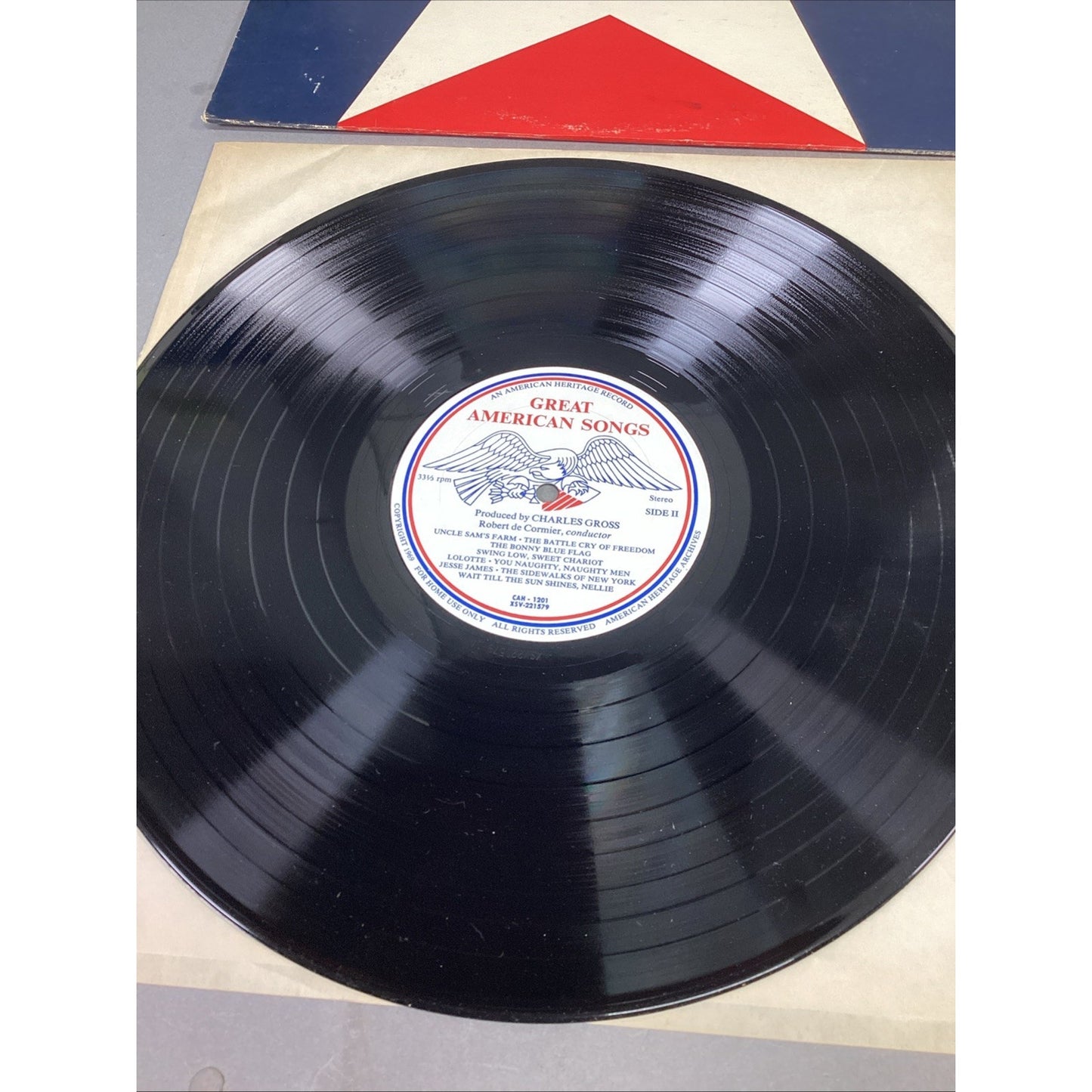 3 LPs - Guideposts To Freedom, Great American Songs, Songs For All Ages