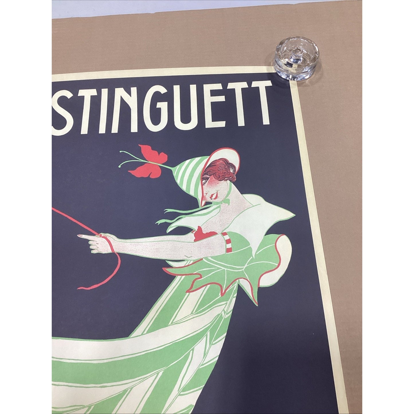 Repro Mistinguet Moulin Rouge Poster - 33x25”