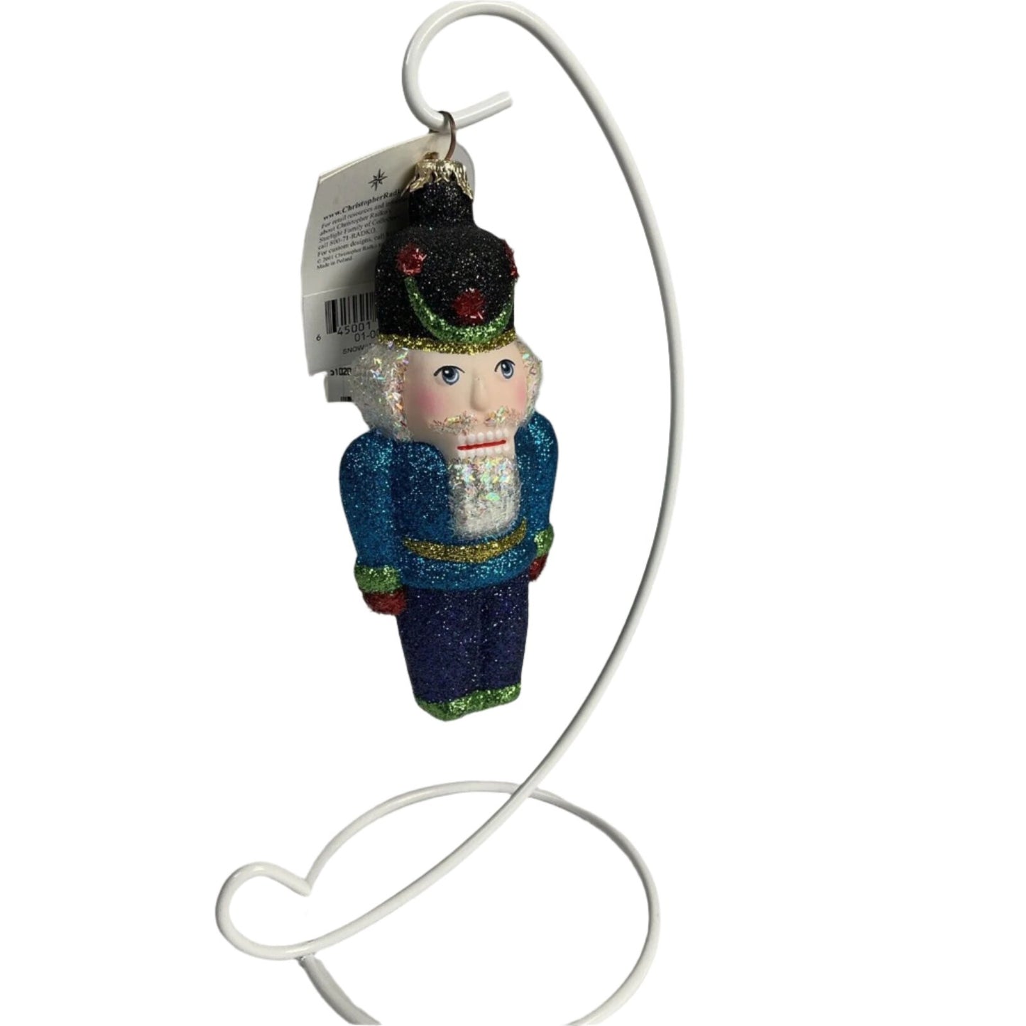 Christopher Radko Snow More Room Christmas Nutcracker Ornament