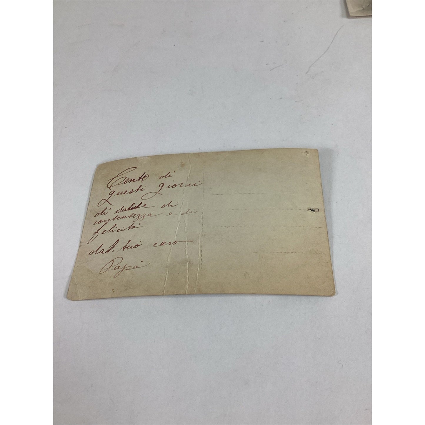 Set Of 5 Antique Italian Postcards